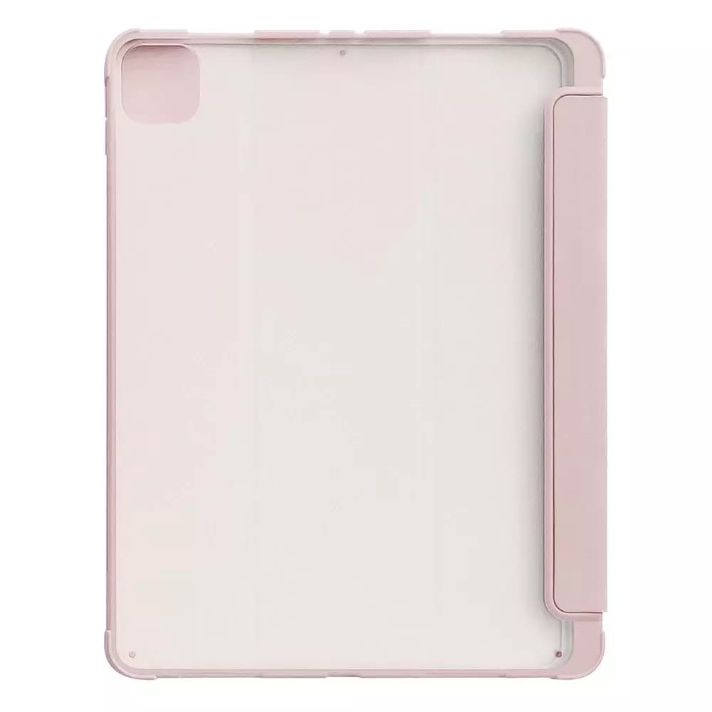 

Stand Tablet Case etui Smart Cover pokrowiec na iPad mini 2021 z funkcja podstawki różowy