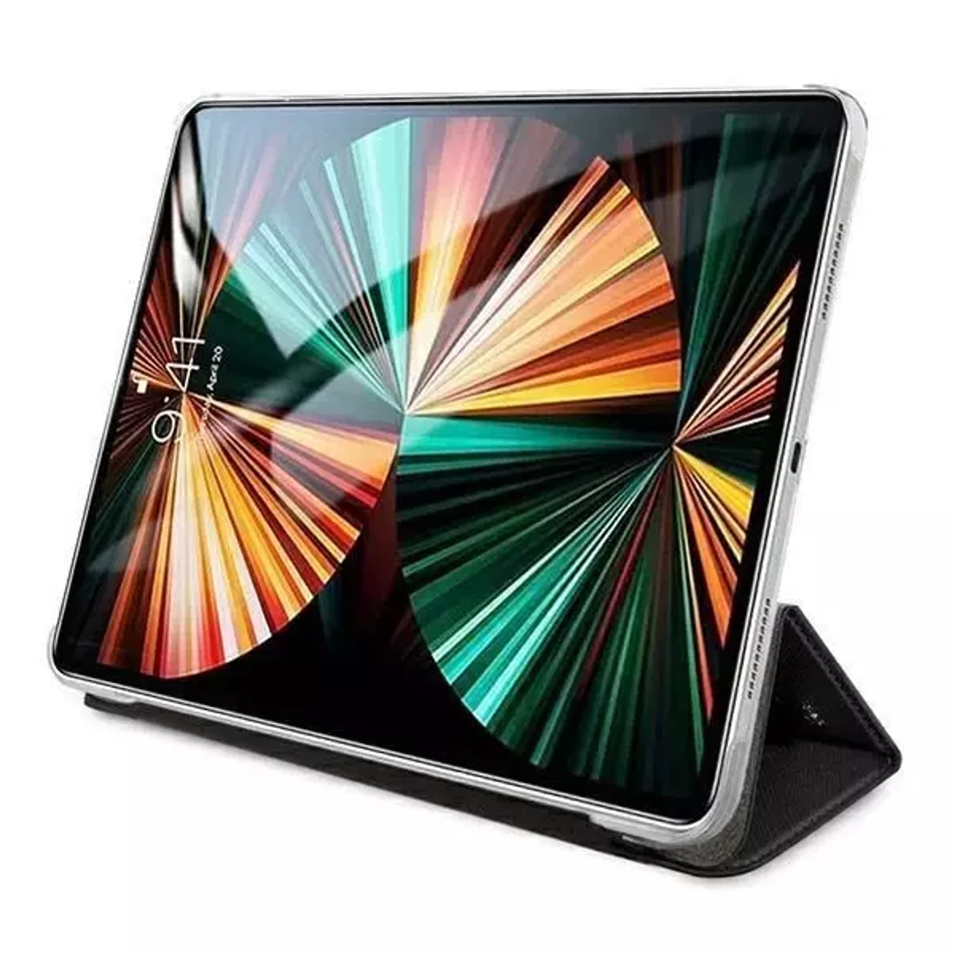 

Karl Lagerfeld KLFC12OKMK iPad 12.9" Pro 2021 Book Cover czarny/black Saffiano Karl Iconic
