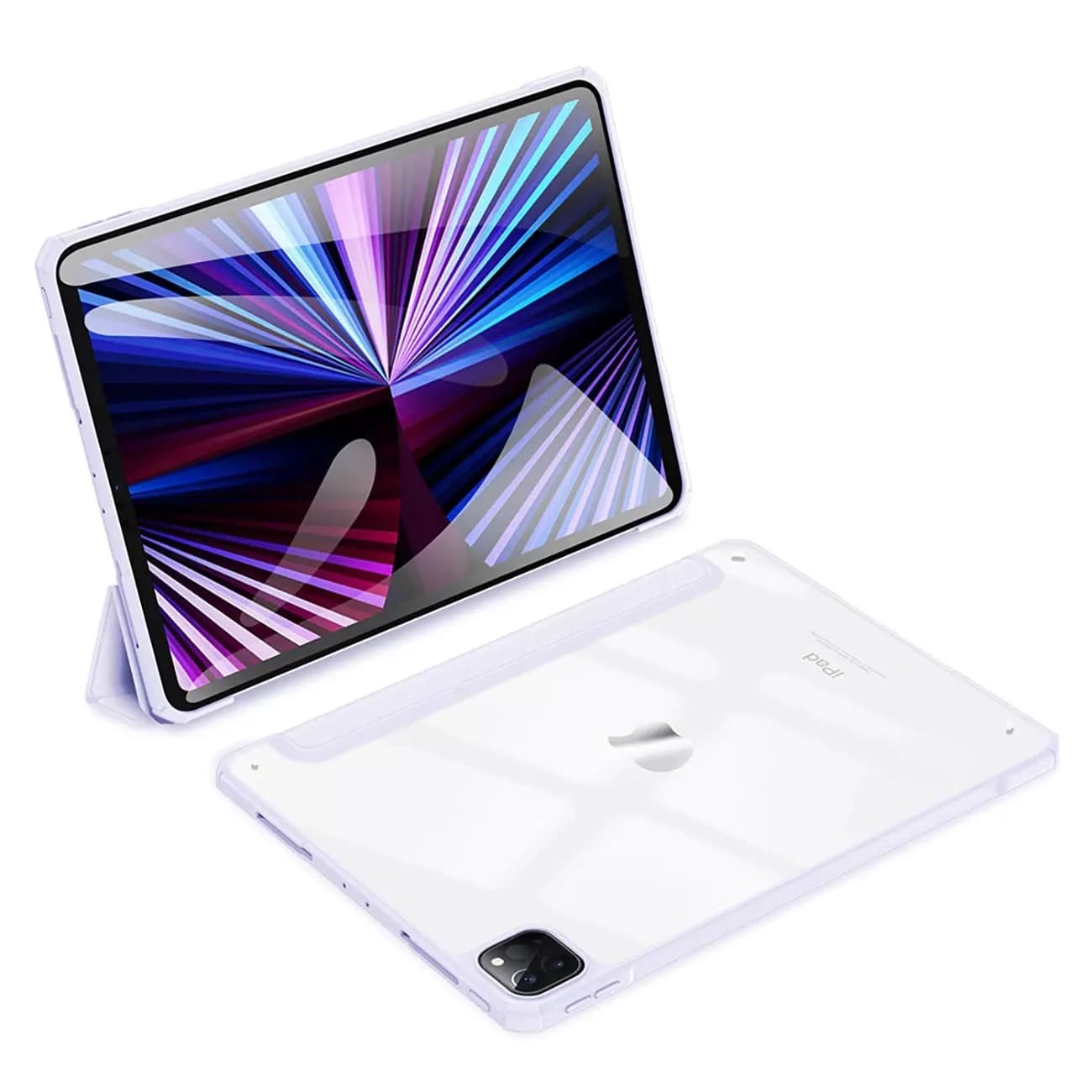 

Dux Ducis Copa etui do iPad Pro 11'' 2020 / iPad Pro 11'' 2018 / iPad Pro 11'' 2021 pokrowiec smart cover z podstawką fioletowy