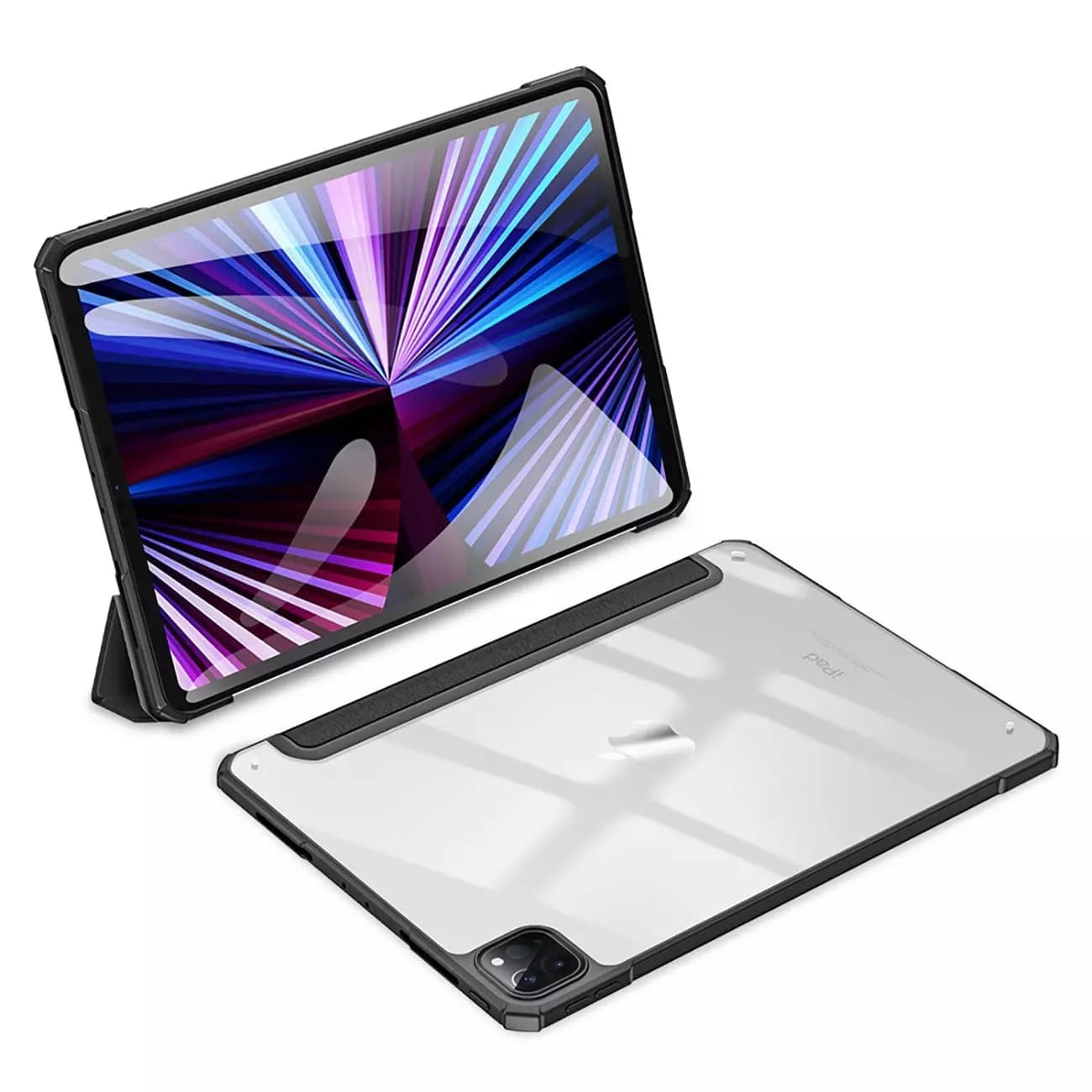 

Dux Ducis Copa etui do iPad Pro 11'' 2020 / iPad Pro 11'' 2018 / iPad Pro 11'' 2021 pokrowiec smart cover z podstawką czarny