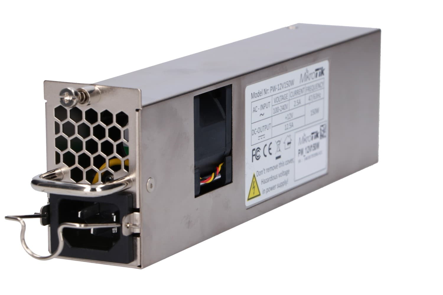 

MT 12POW150 HOT SWAP 12V 150W POWER SUPPLY FOR CCR1072-1G-8S+