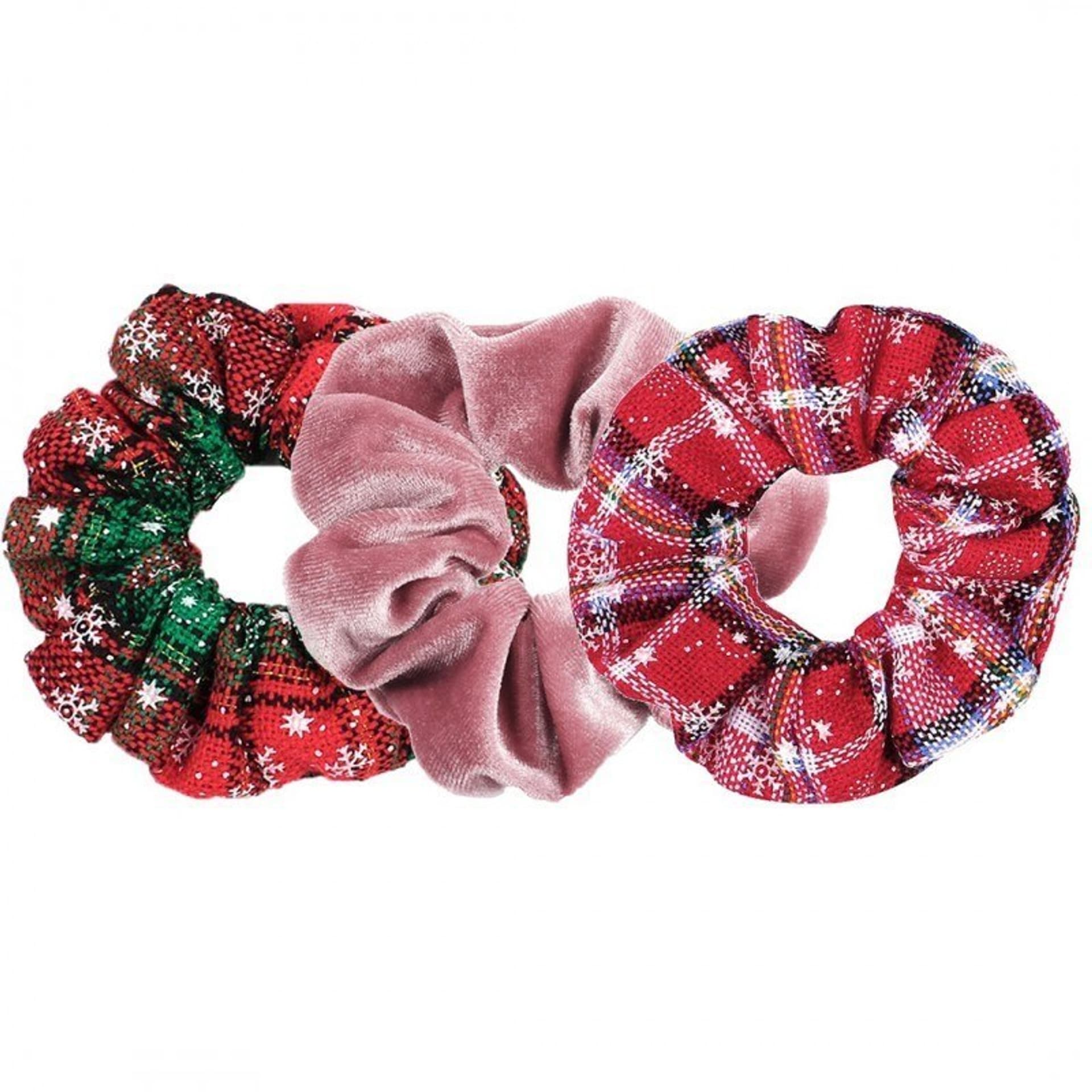 

ECarla Gumki do włosów typu "scrunchie" - 1op.-3szt