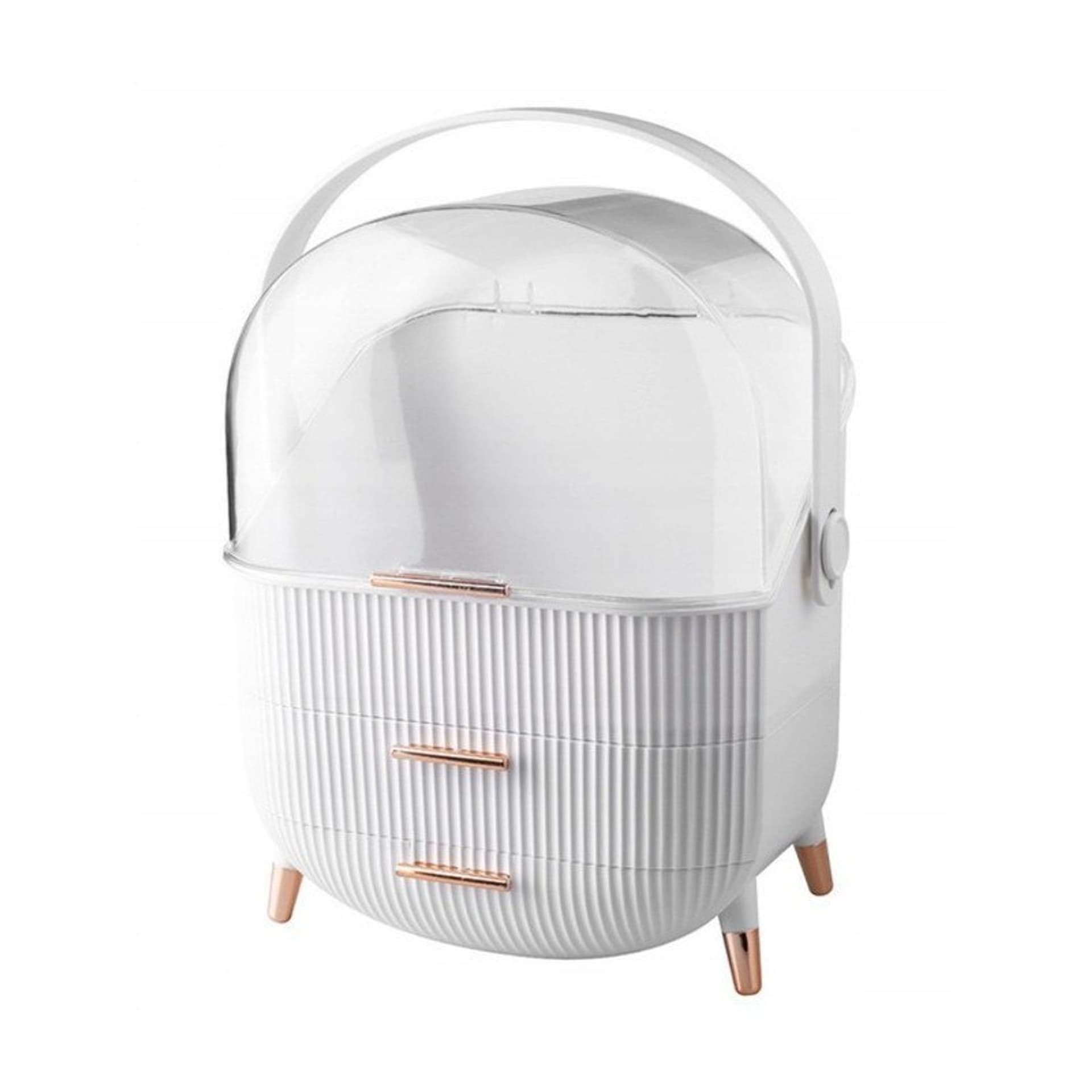 

ECarla Szkatułka-organizer na kosmetyki i biżuterię - biała 1szt