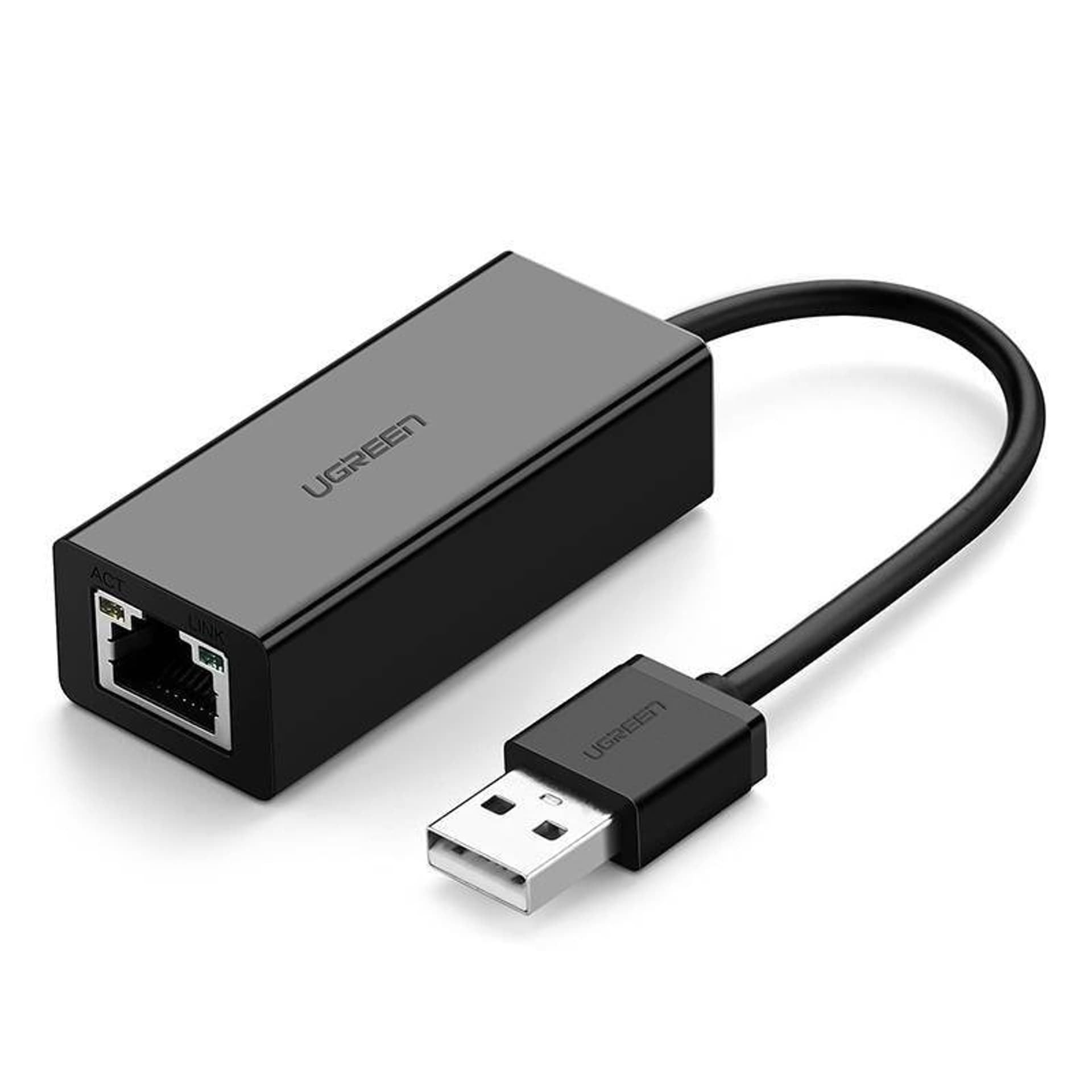 

UGREEN CR110 Adapter sieciowy USB do RJ45 (czarny)