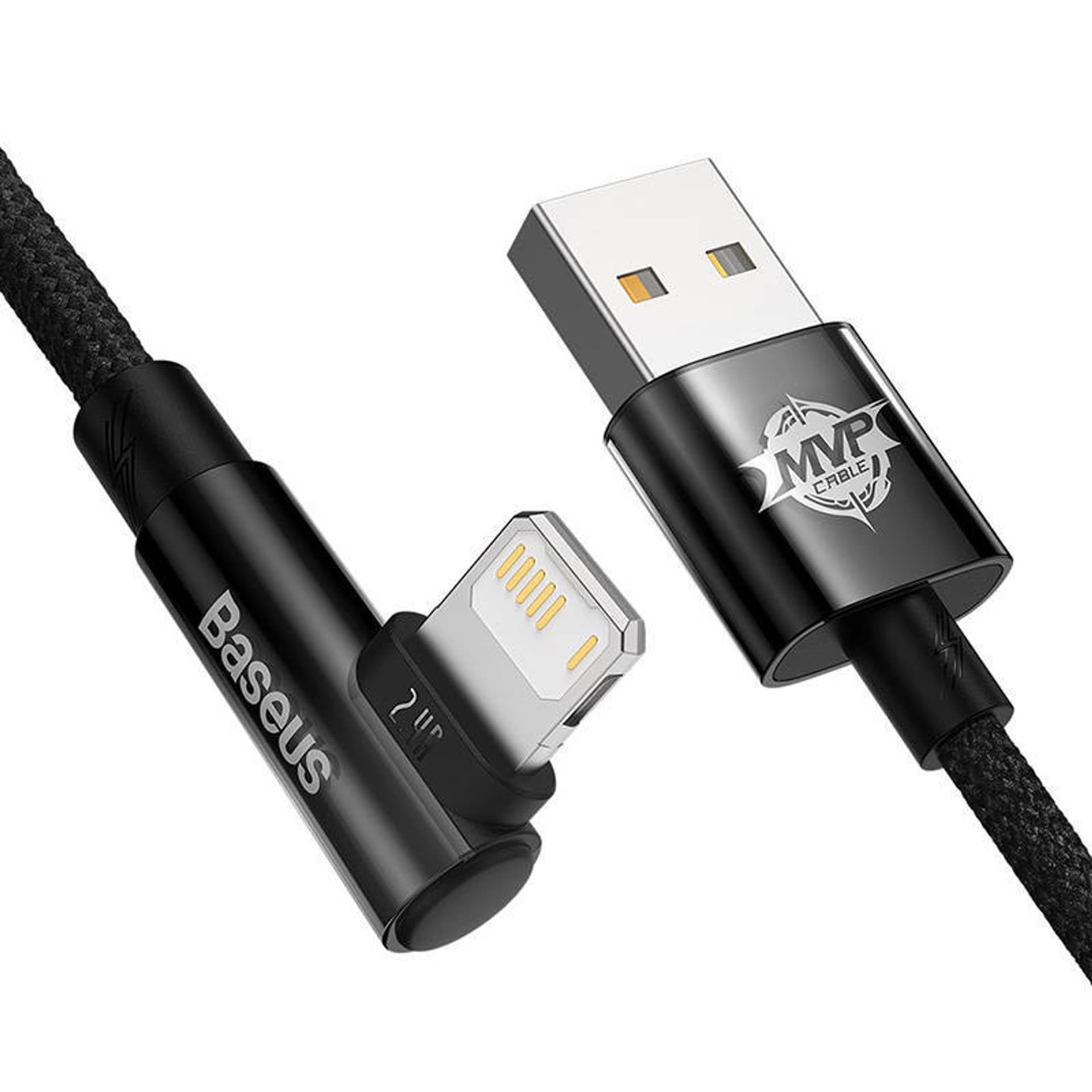 

Kabel Baseus MVP 2 Lightning 2m 20 W - (czarny)