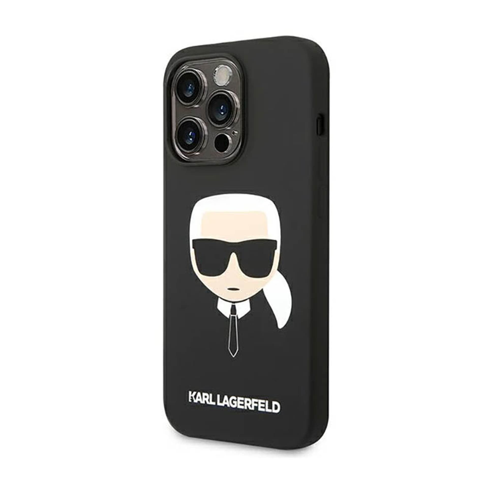

Karl Lagerfeld Silicone Ikonik Karl`s Head - Etui iPhone 14 Pro (czarny)