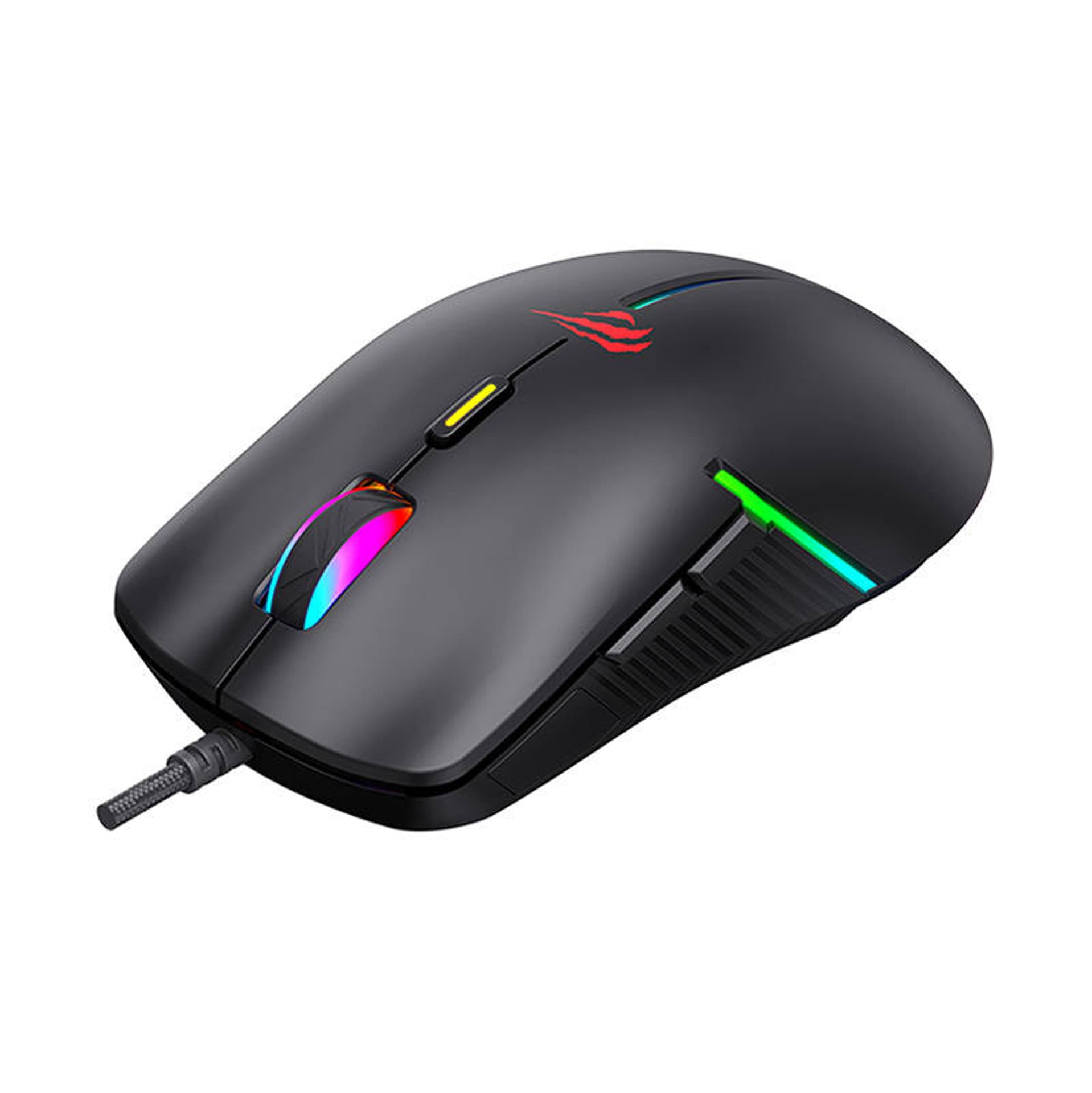 

Bezprzewodowa mysz gamingowa Havit MS1031 RGB 800-7200 DPI