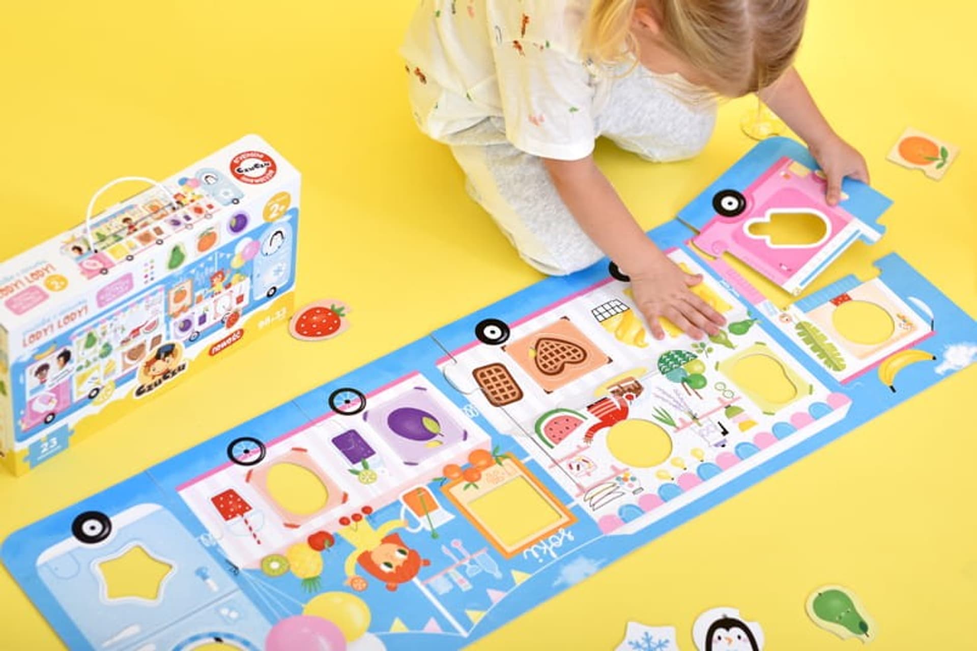 

Puzzle z dziurką Lody! Lody!
