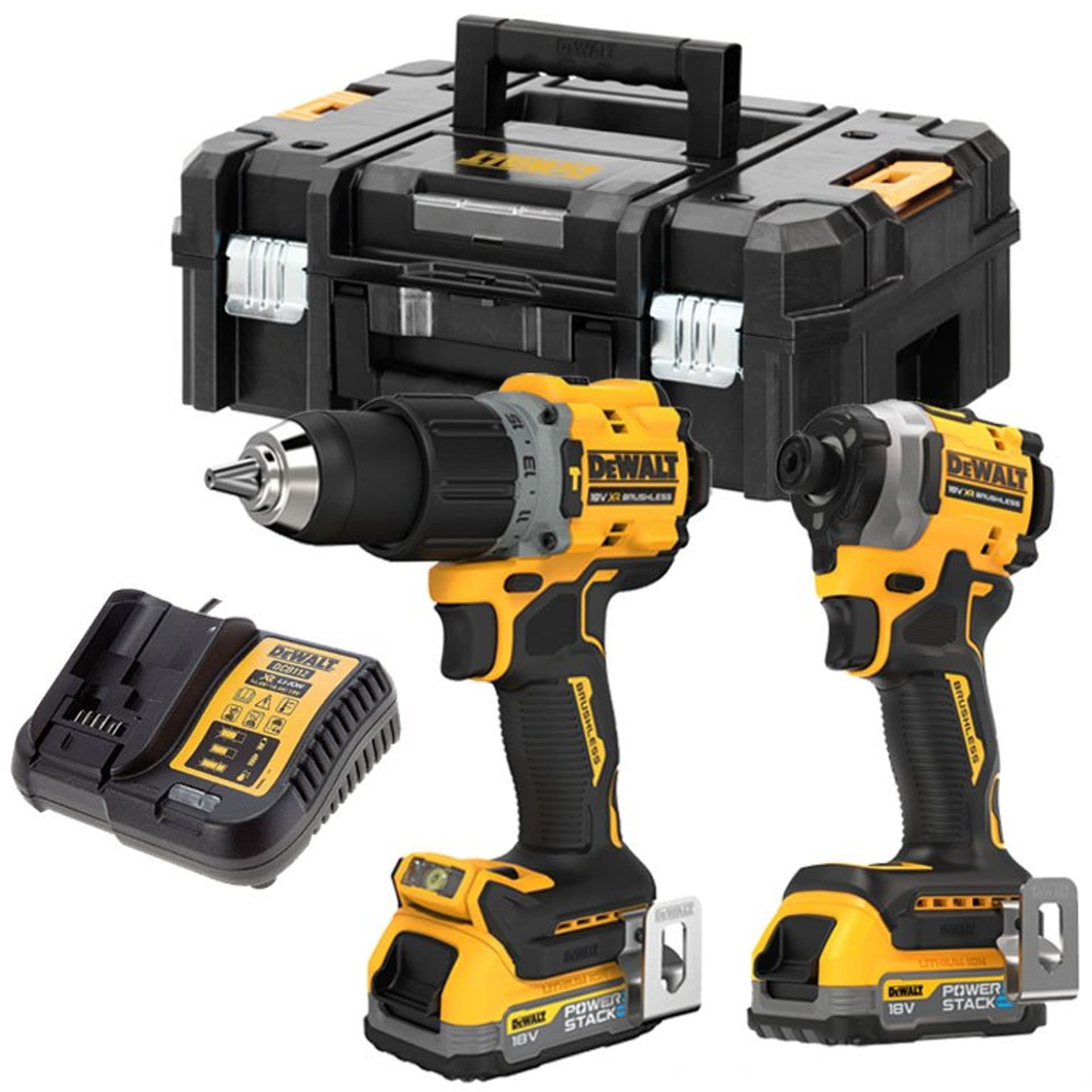 

ZESTAW WKRĘTARKA DCD805 + ZAKRĘTARKA DCF850 18V 2*1.7AH