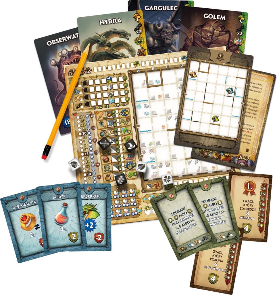 

GRA PAPIEROWE PODZIEMIA - LUCKY DUCK GAMES