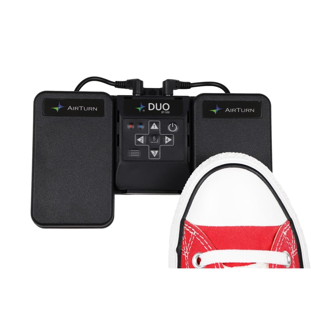 

AirTurn DUO 500 - Kontroler Bluetooth