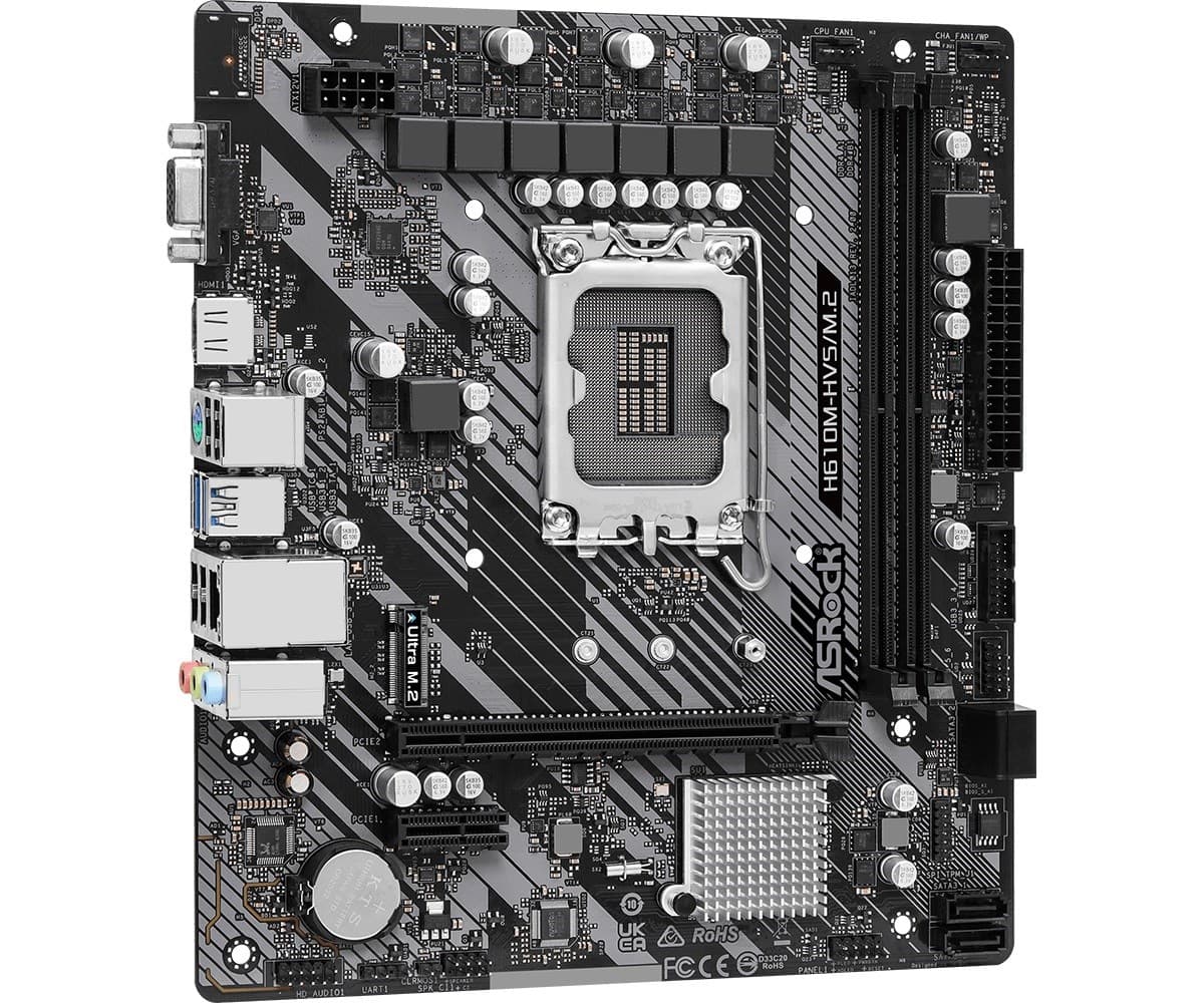 

Płyta główna ASROCK H610M-HVS/M.2 R2.0