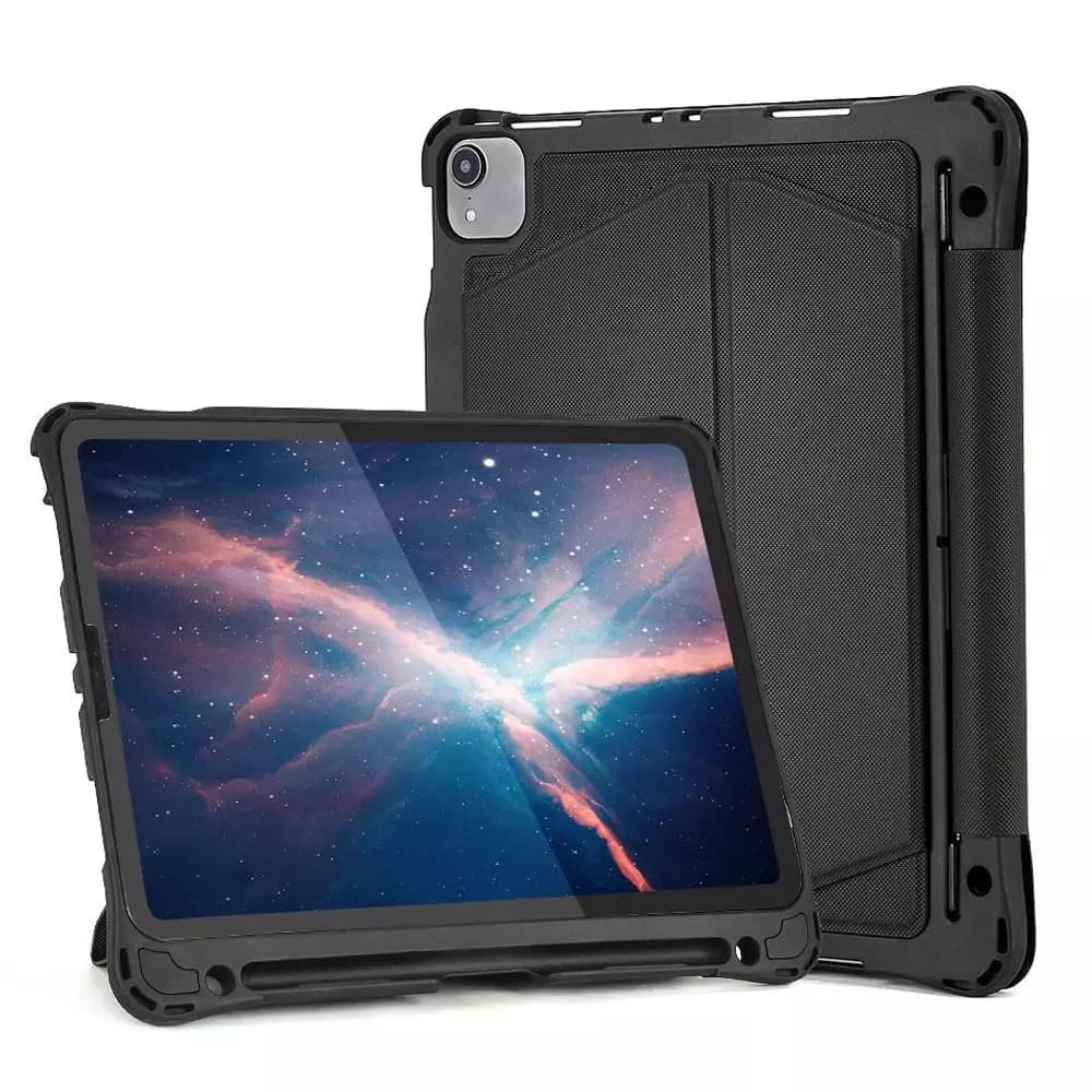 

Choetech Keyboard Case etui pokrowiec do iPad Pro 11'' 2021 / 2020 / 2018 bezprzewodowa klawiatura Bluetooth czarny (BH-011)