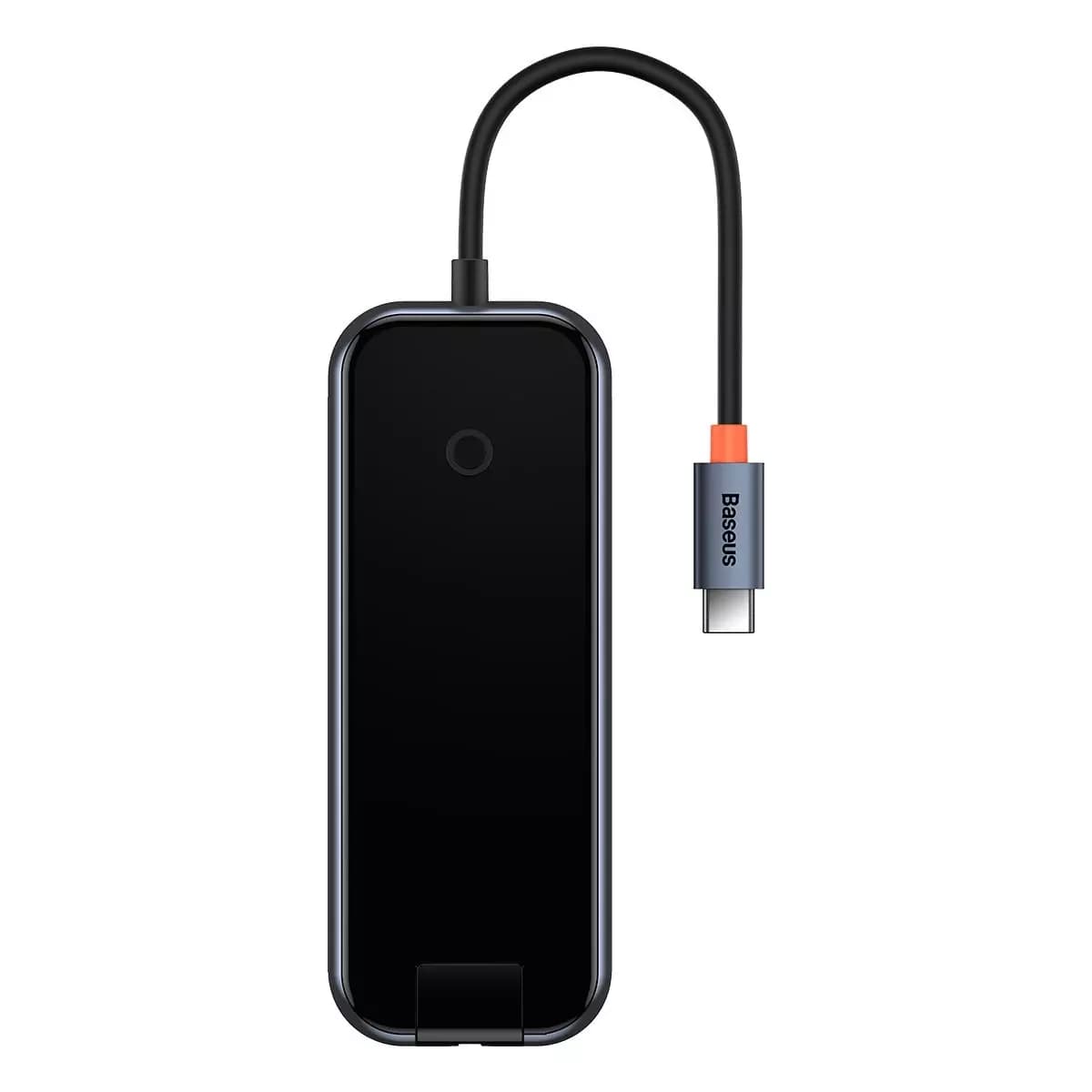 

Baseus AcmeJoy 6-portowa stacja dokująca HUB (USB-C do USB-C PD&Data/2xUSB3.0/USB2.0/HDMI/RJ45) ciemnoszary (WKJZ01313)