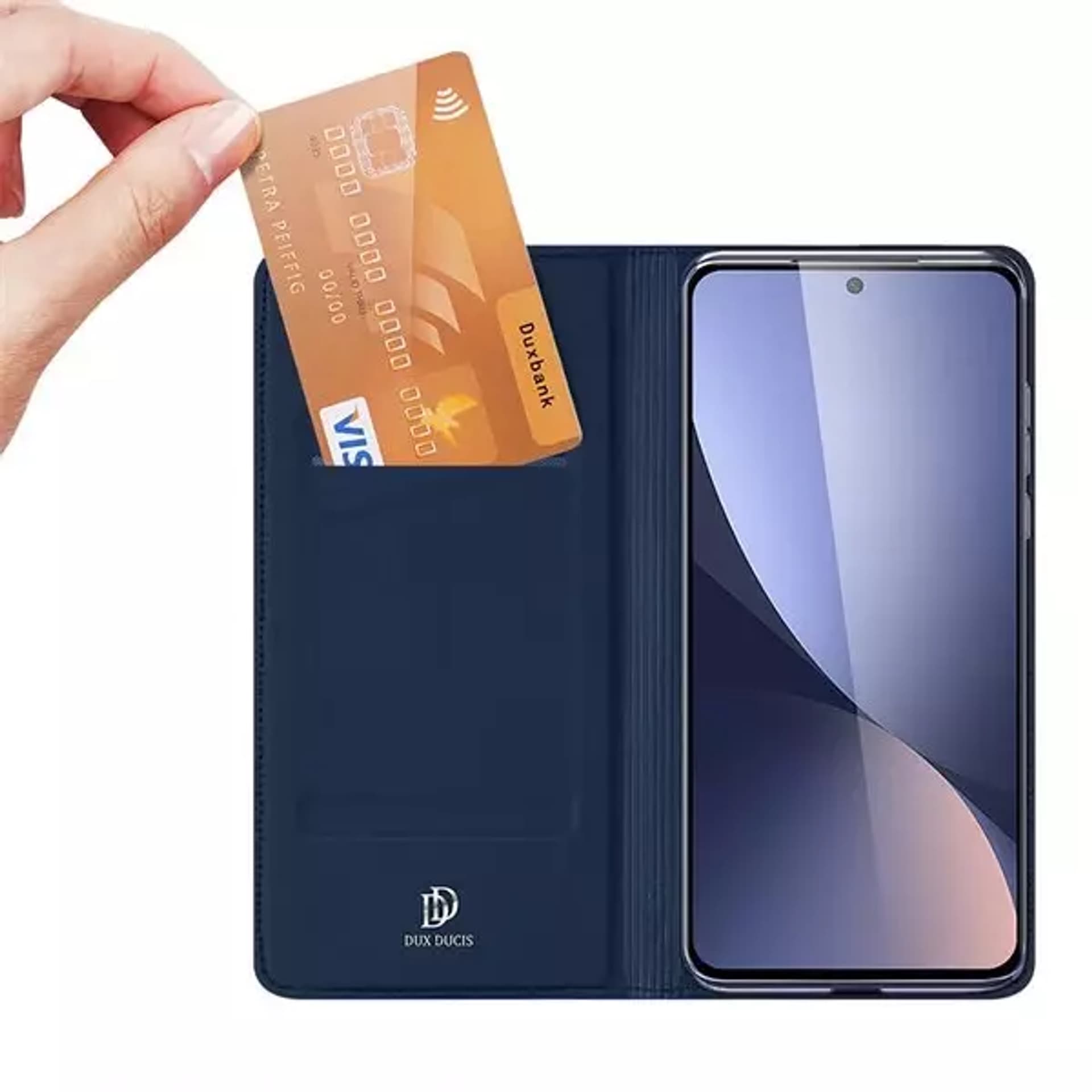 

Dux Ducis Skin Pro kabura etui pokrowiec z klapką Xiaomi 12X / 12 niebieski