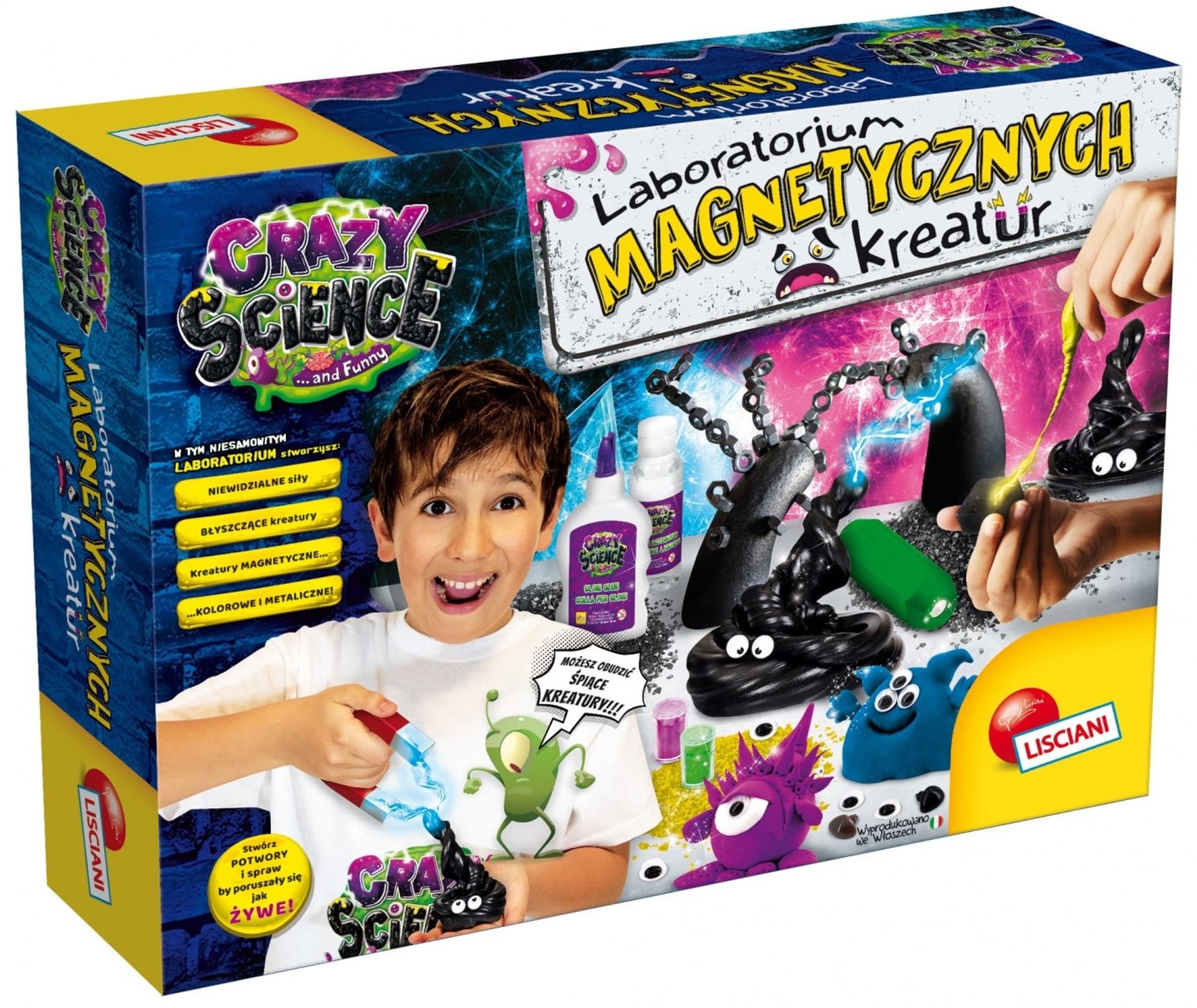 

Zestaw naukowy Crazy Science Laboratorium Magnetycznych Kreatur