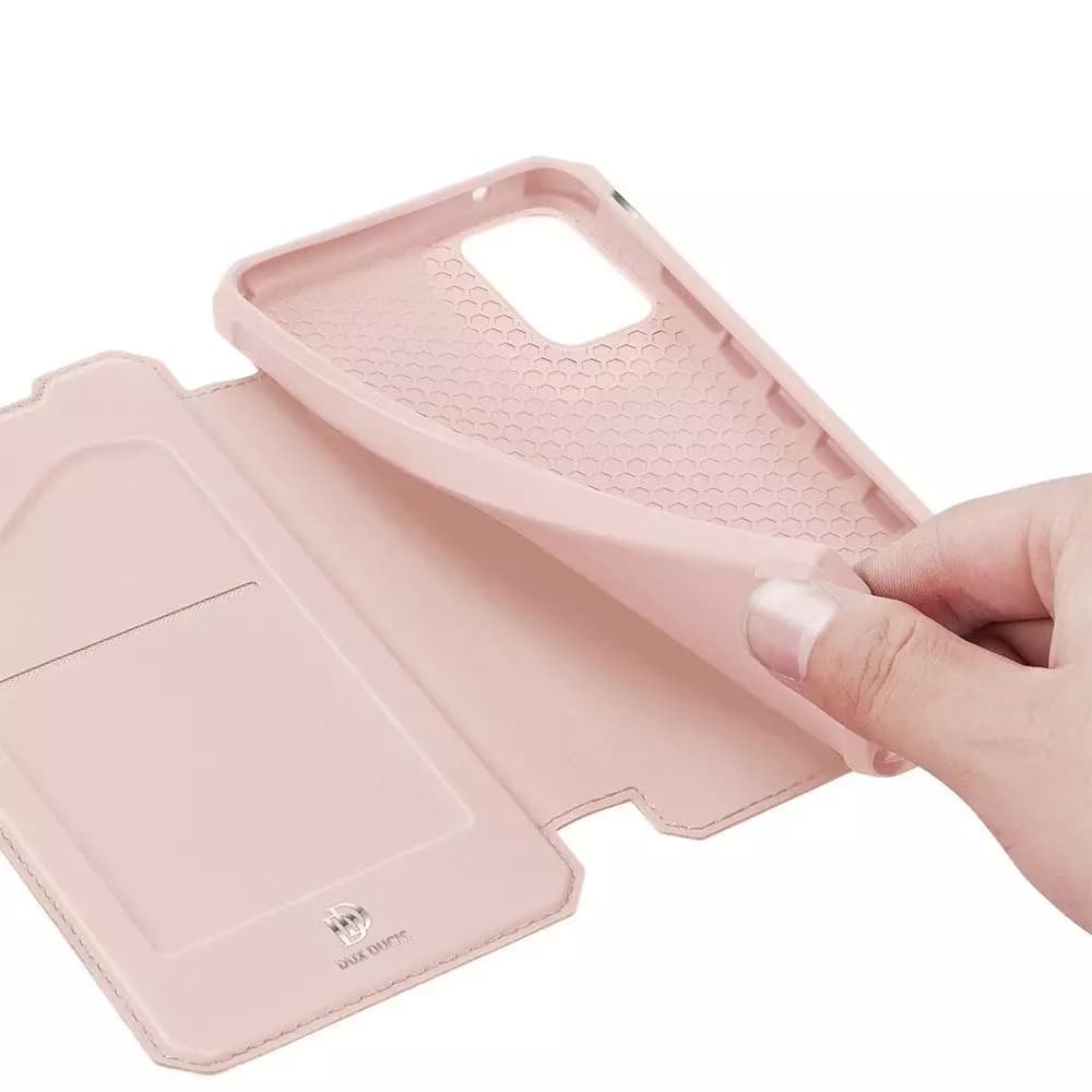 

DUX DUCIS Skin X kabura etui pokrowiec z klapką Samsung Galaxy A31 różowy