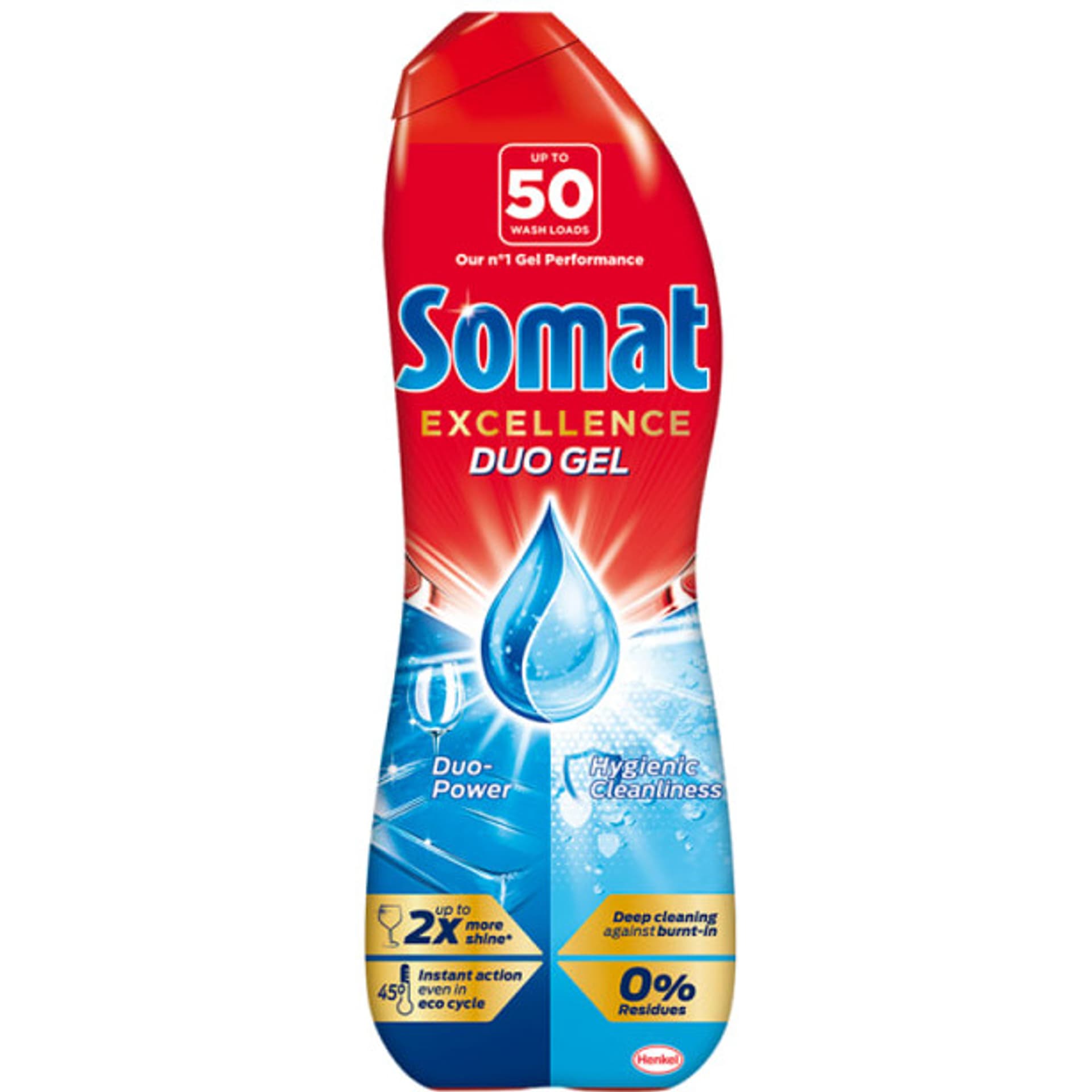 

Żel do zmywarek 900ml SOMAT Excellence Hygienic Cleanliness