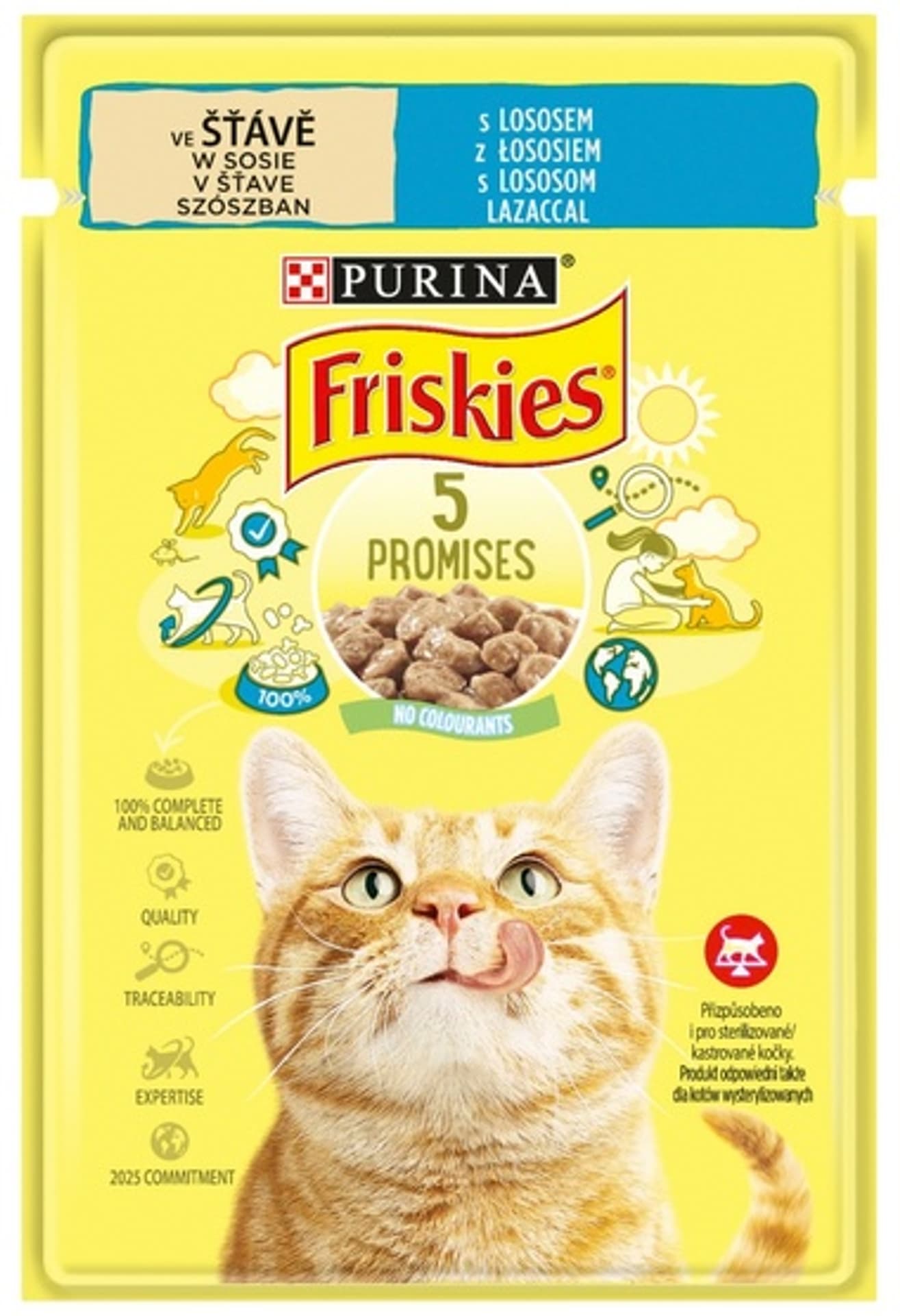 

Friskies Łosoś saszetka 85g