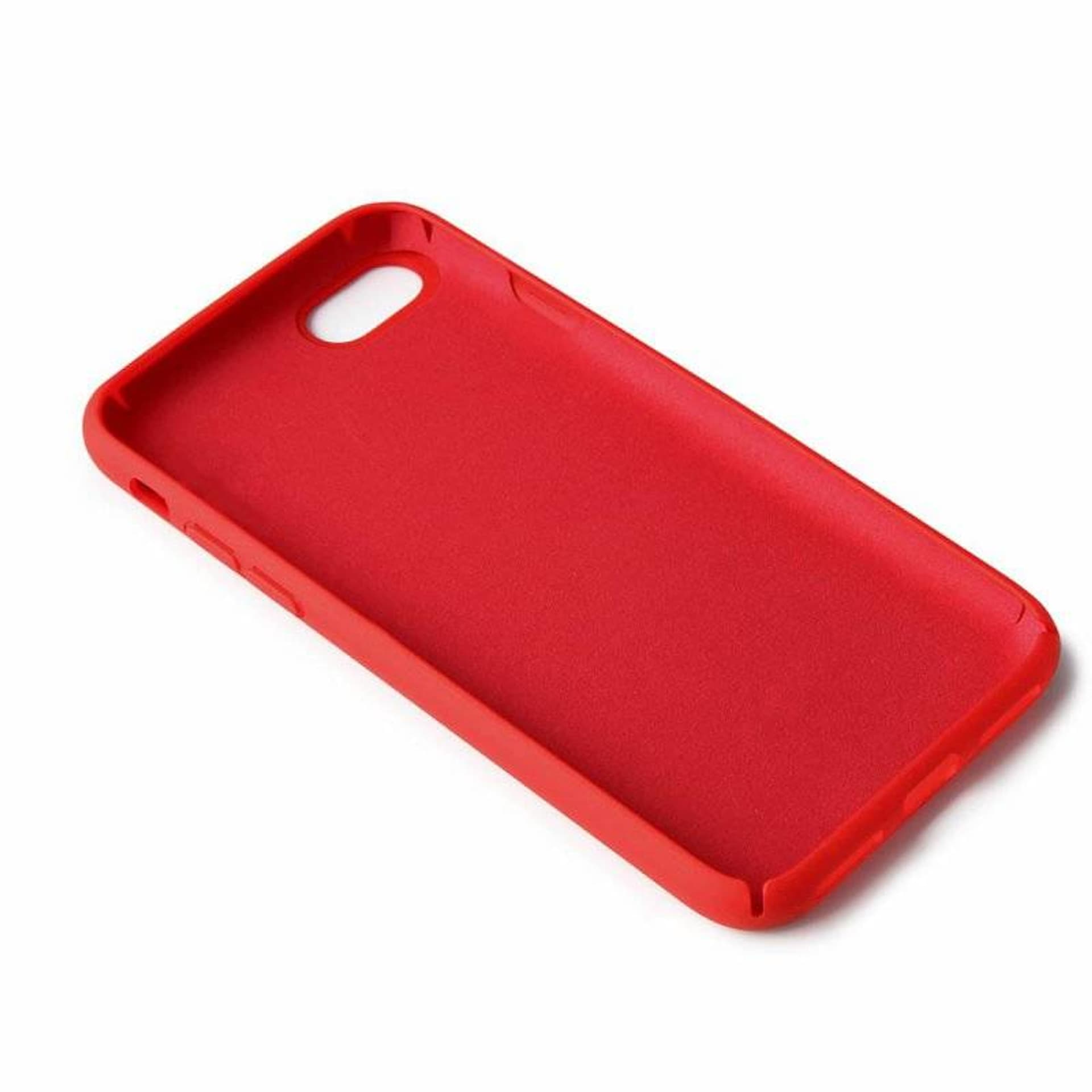 

Etui MOTOROLA MOTO E6S Silicone case elastyczne silikonowe czerwone