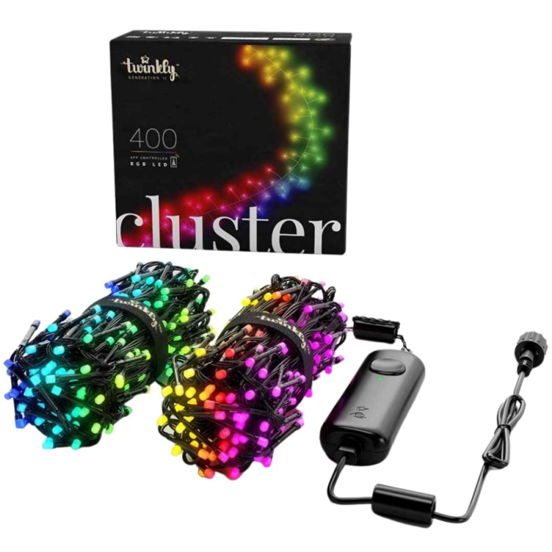 

TWINKLY Smart lampki - Cluster 400 LED RGB