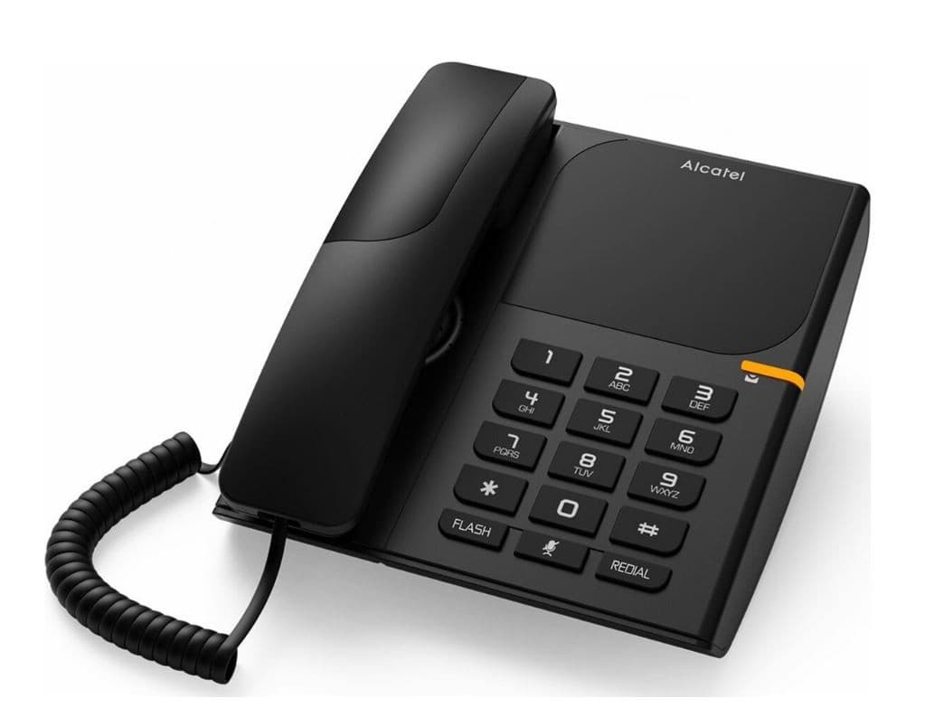 

Telefon przewodowy T28 Czarny