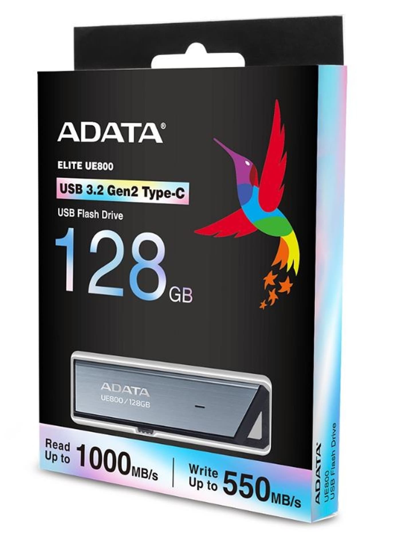 

Pendrive (Pamięć USB) ADATA 128 GB Srebrny, Pamięć usb) adata 128 gb srebrn
