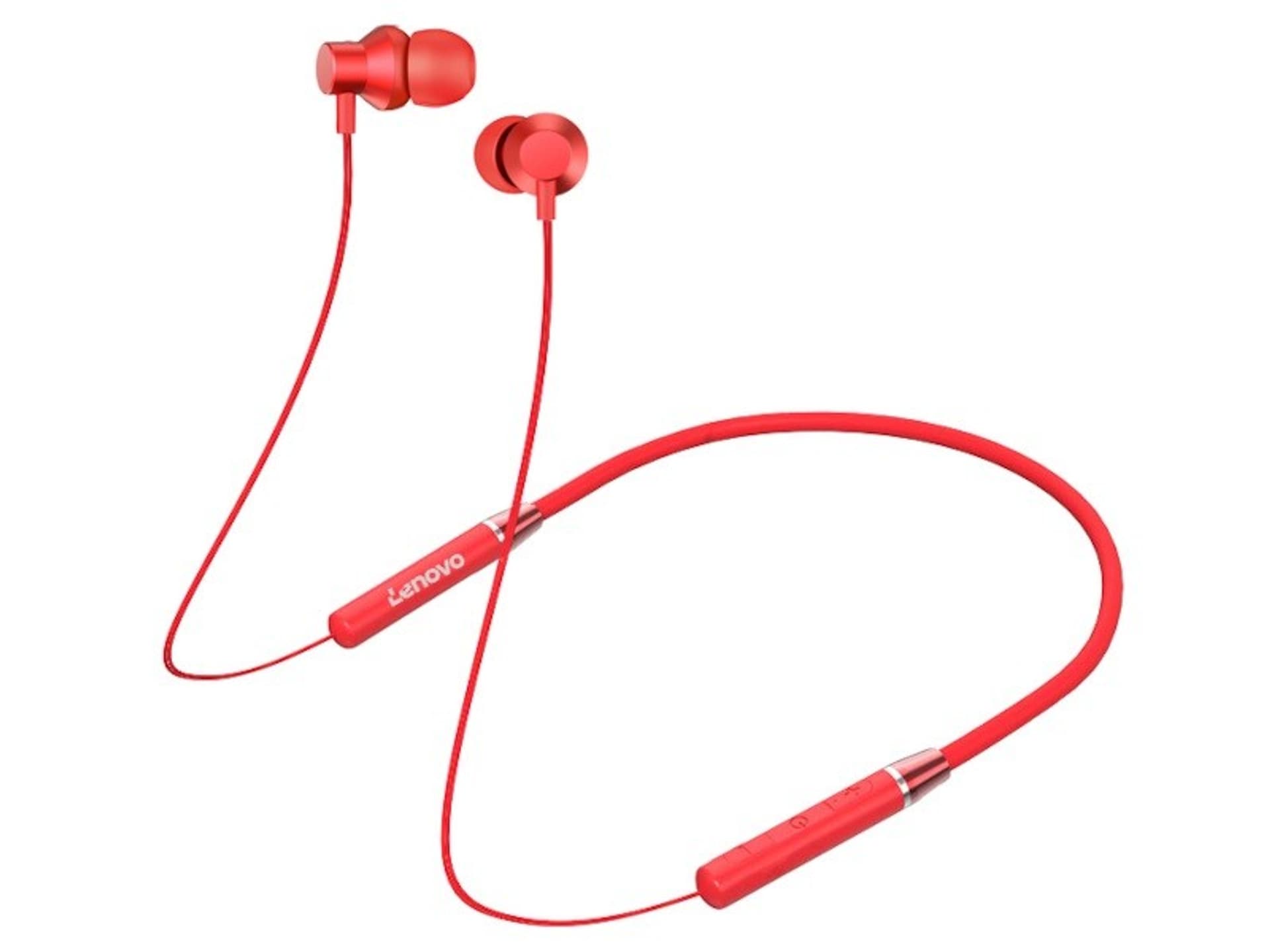 

Słuchawki Lenovo HE05 (bezprzewodowe, Bluetooth, douszne, czerwone)