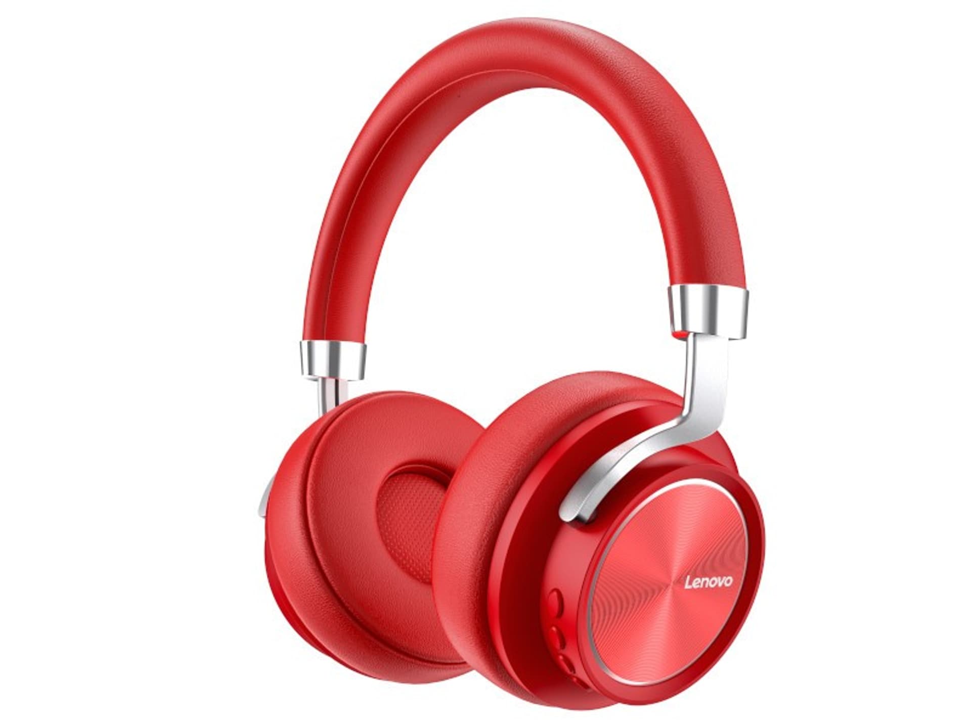 

Słuchawki Lenovo HD800 (czerwone, bezprzewodowe, bluetooth, nauszne)
