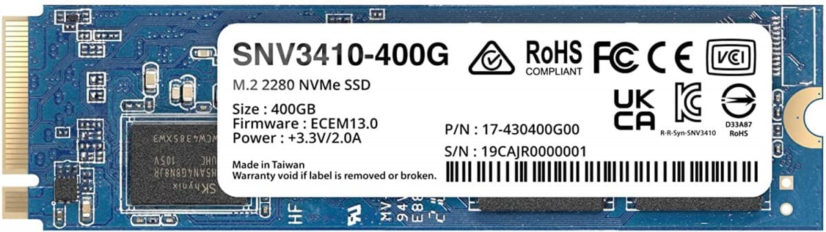 

Synology- dysk SSD MVNe SNV3410-400G
