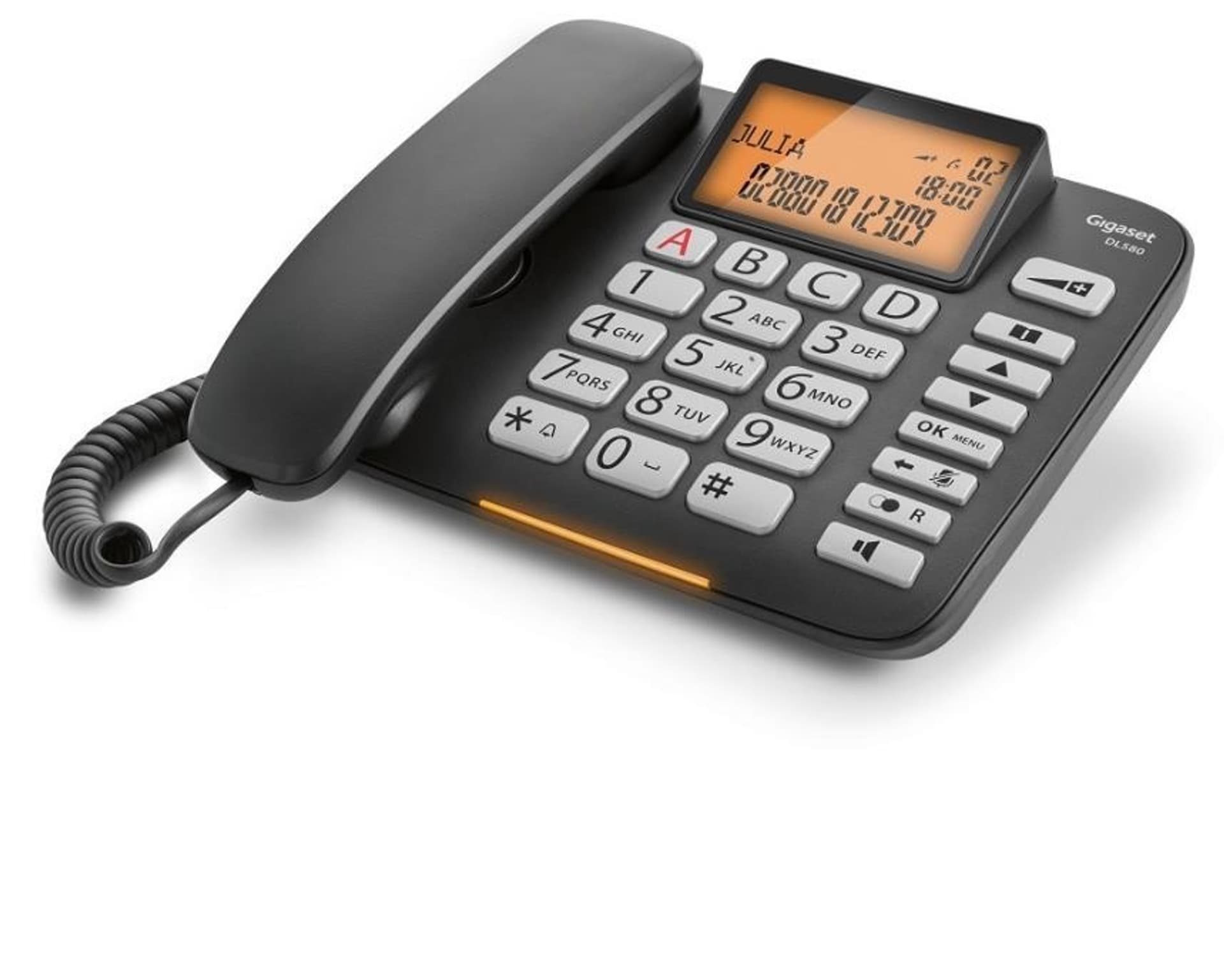 

Telefon DL580 Czarny
