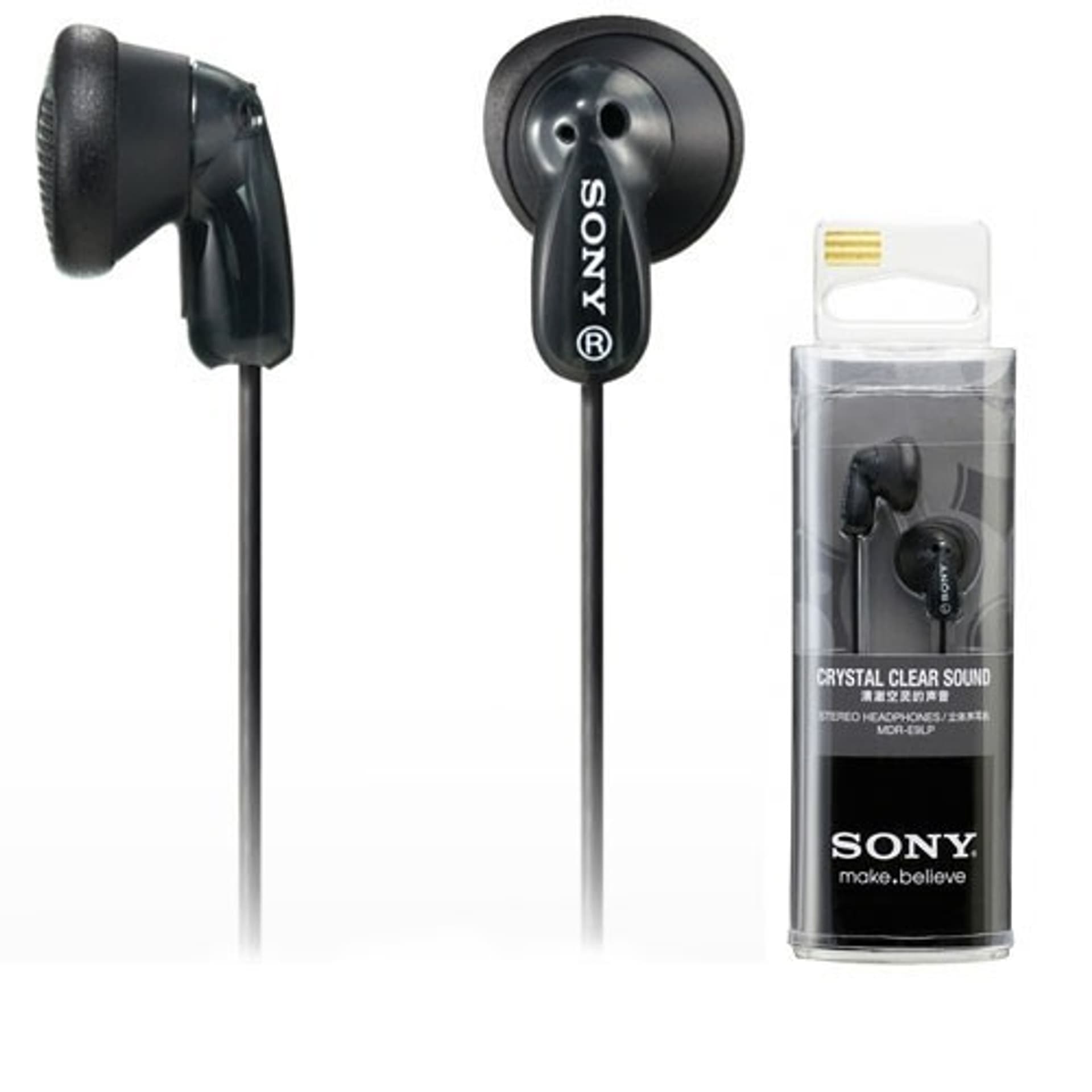

Sony MDR-E9LP Fontopia / In-Ear Headphones (Black) In-ear, Black, Black) in-ear/blac