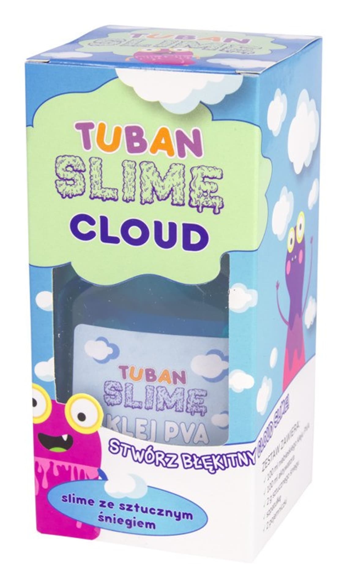 

Tuban Zestaw super slime - Cloud Slime