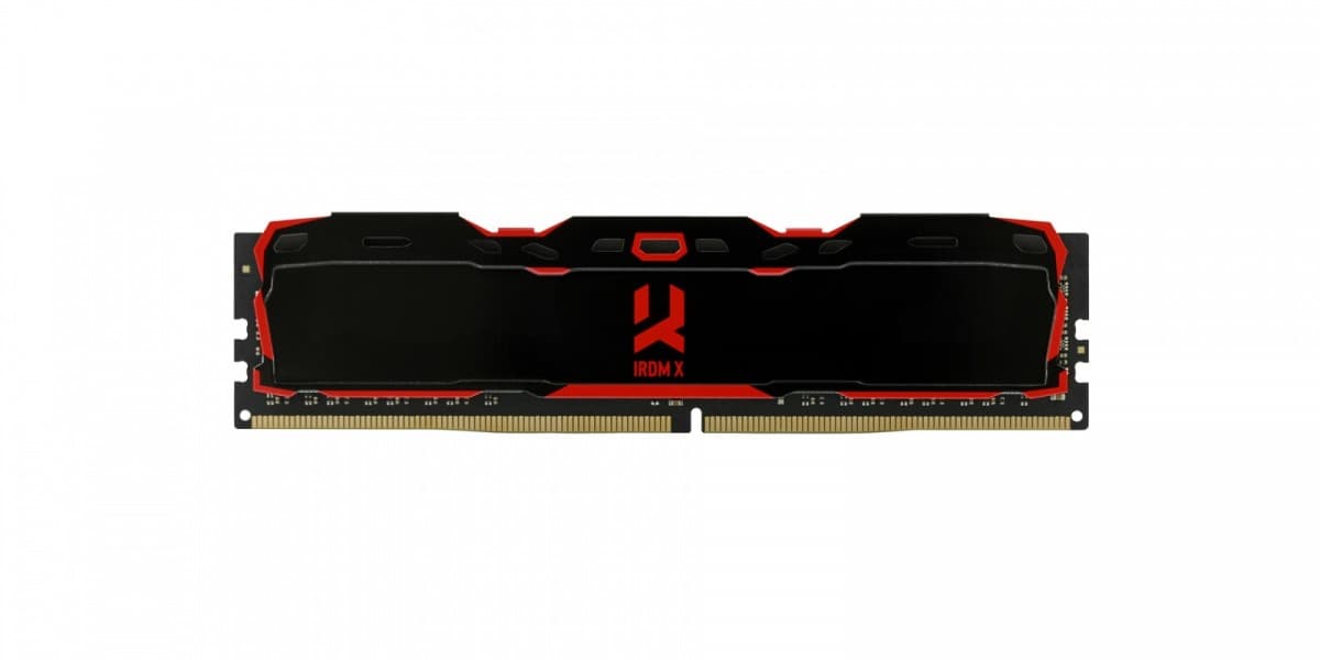 

GOODRAM DDR4 16GB PC4-25600 (3200MHz) 16-20-20 IRDM X BLACK 1024x8, 3200mhz) 16-20-20 irdm x black 1024x