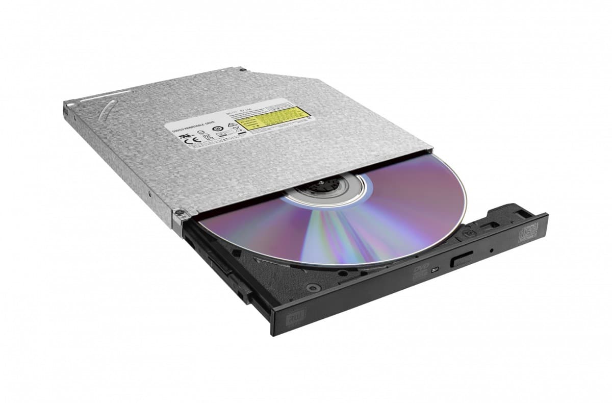 

Nagrywarka wewnętrzna 9,5 mm DU-8AESH Ultra-slim DVD SATA czarna