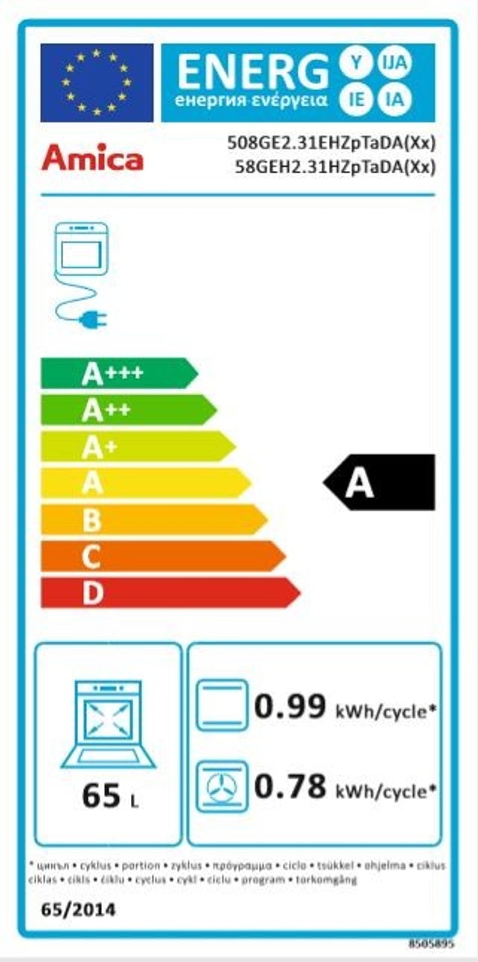 

Kuchnia gazowo-elektryczna 58GEH2.31HZpTaDA(Xx)