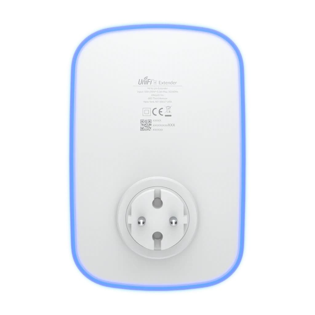 

UBIQUITI U6-EXTENDER PLUG AND PLAY WALL OUTLET WIFI6 COVERAGE EXTENDER, DUAL BAND 4X4 MU-MIMO 5.3+ GBPS