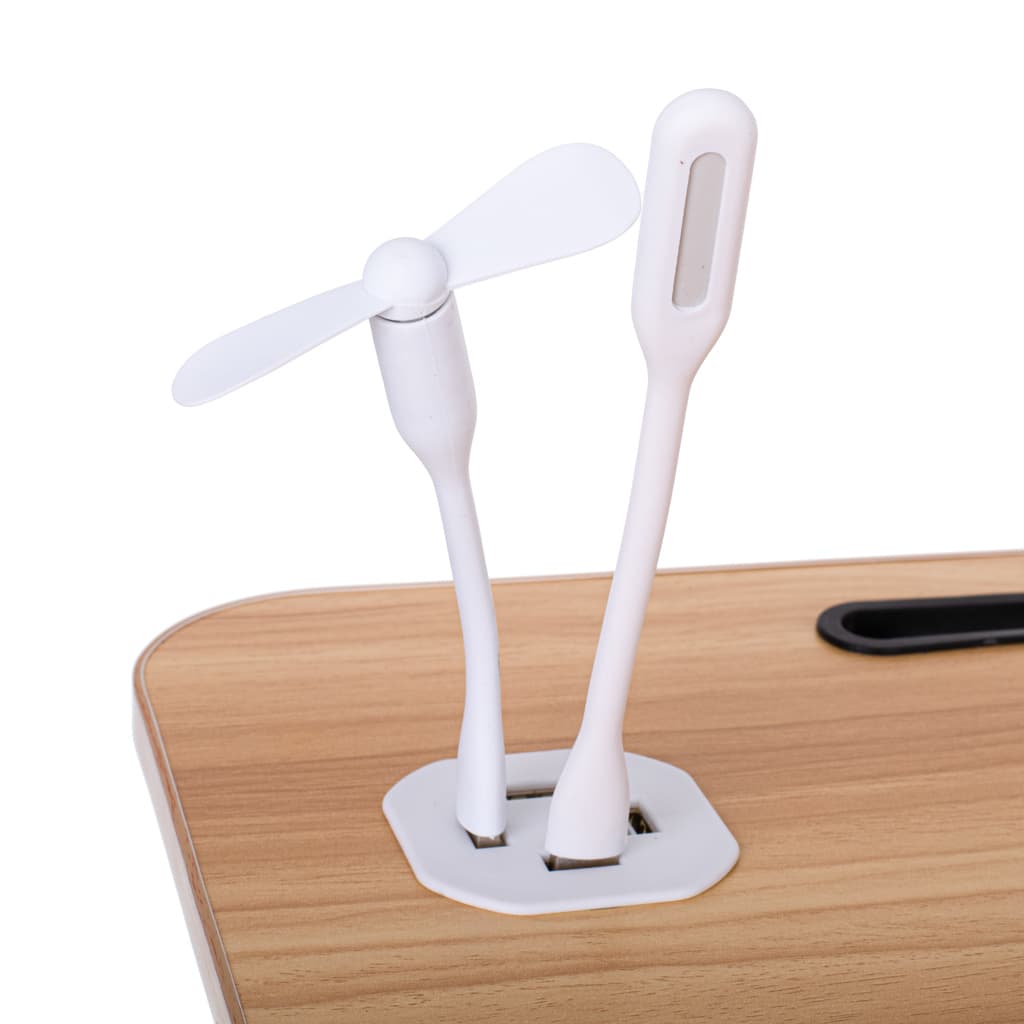 

Stolik pod laptopa składany do łóżka podstawka USB