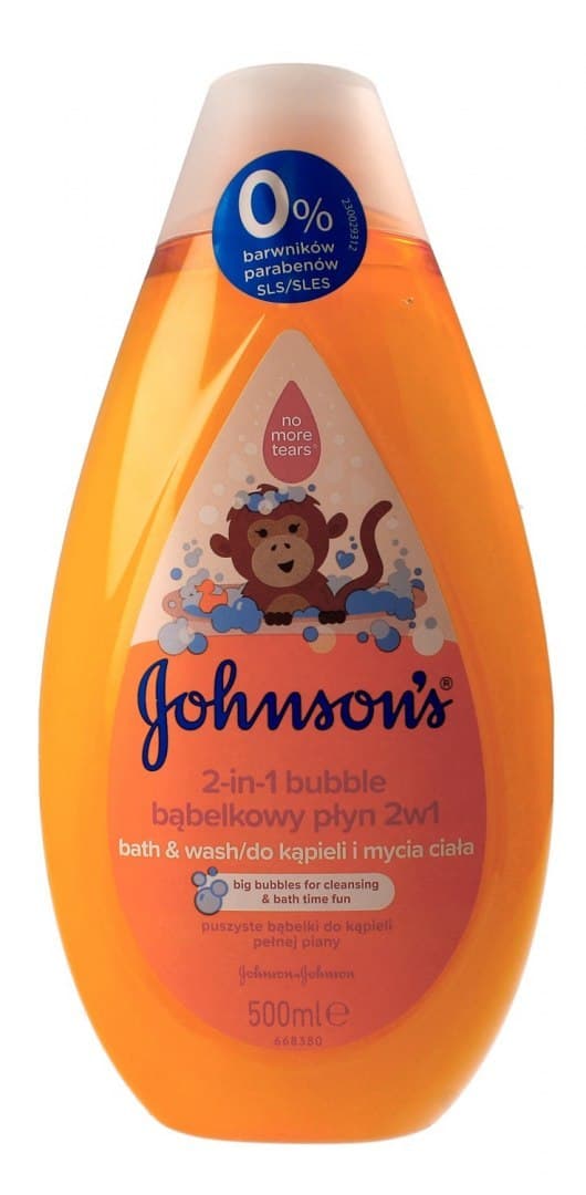 

Johnson`s Baby Bubble Bąbelkowy Płyn do kąpieli 2w1 dla dzieci 500ml