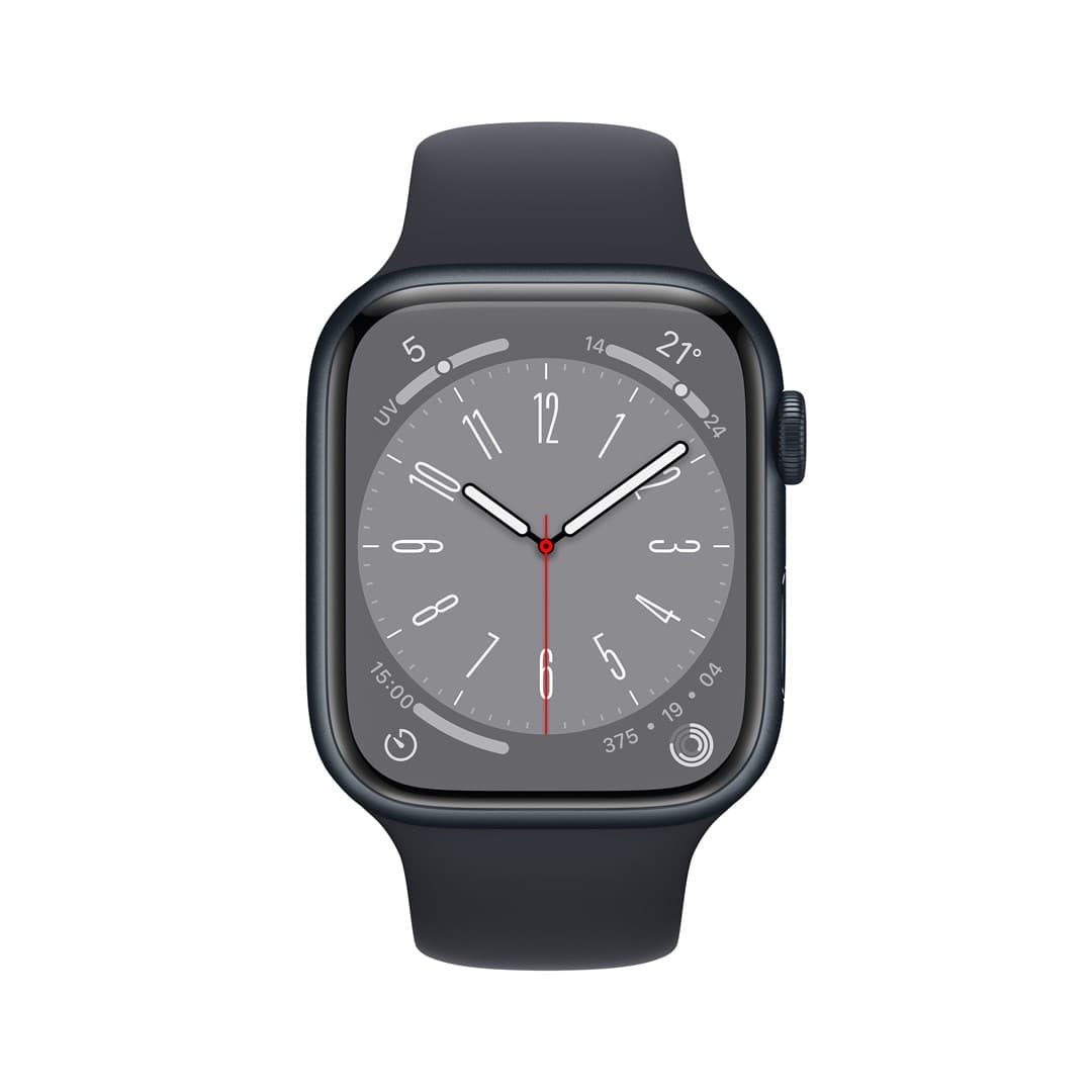 

Apple Watch S8 GPS 41mm Midnight Aluminium Case with Midnight Sport Band