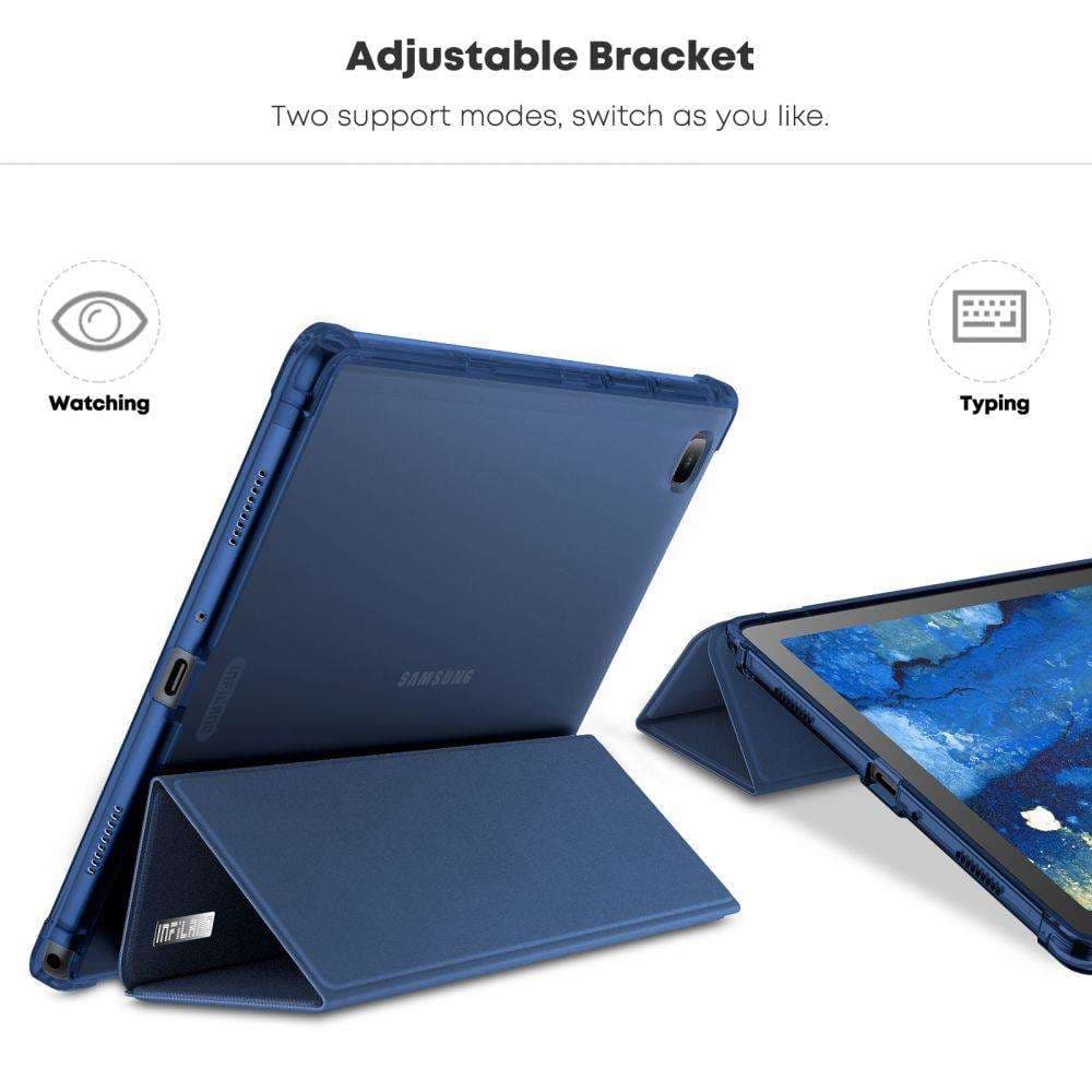 

Etui z klapką Infiland Smart Stand do Galaxy Tab A7 10.4 T500/T505 Blue