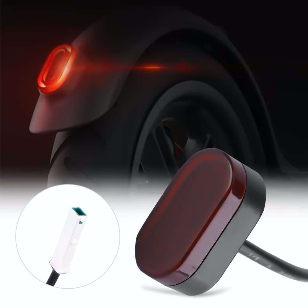 

Lampka tylna LED komplet świetełko na błotnik Alogy do hulajnogi Xiaomi Mijia M365 / Pro / Mi 1S / Pro 2