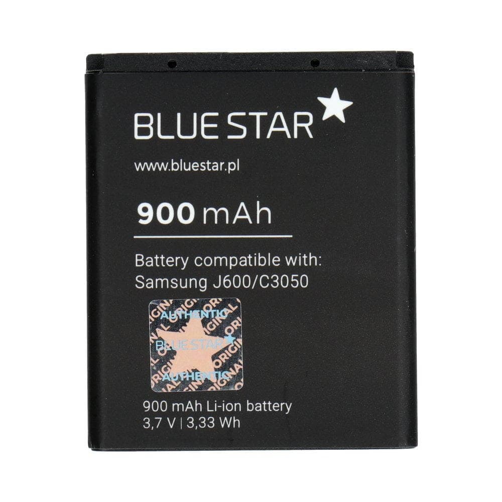 

Bateria do SAMSUNG GALAXY J600 / C3050 / M600 / J750 / S8300 / S7350 900mAh BlueStar