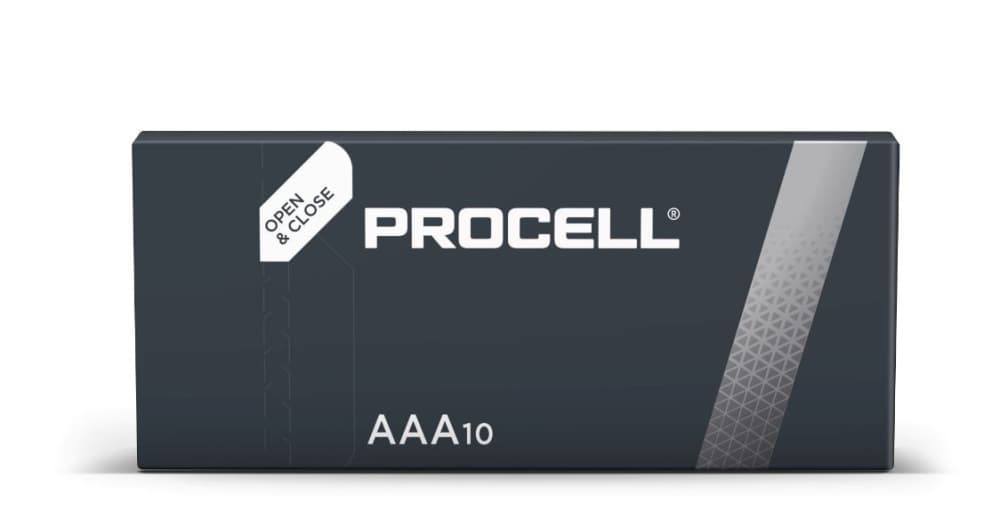 

Baterie DURACELL Alkaliczna AAA 10 szt. Procell AAA/LR3 karton 10szt