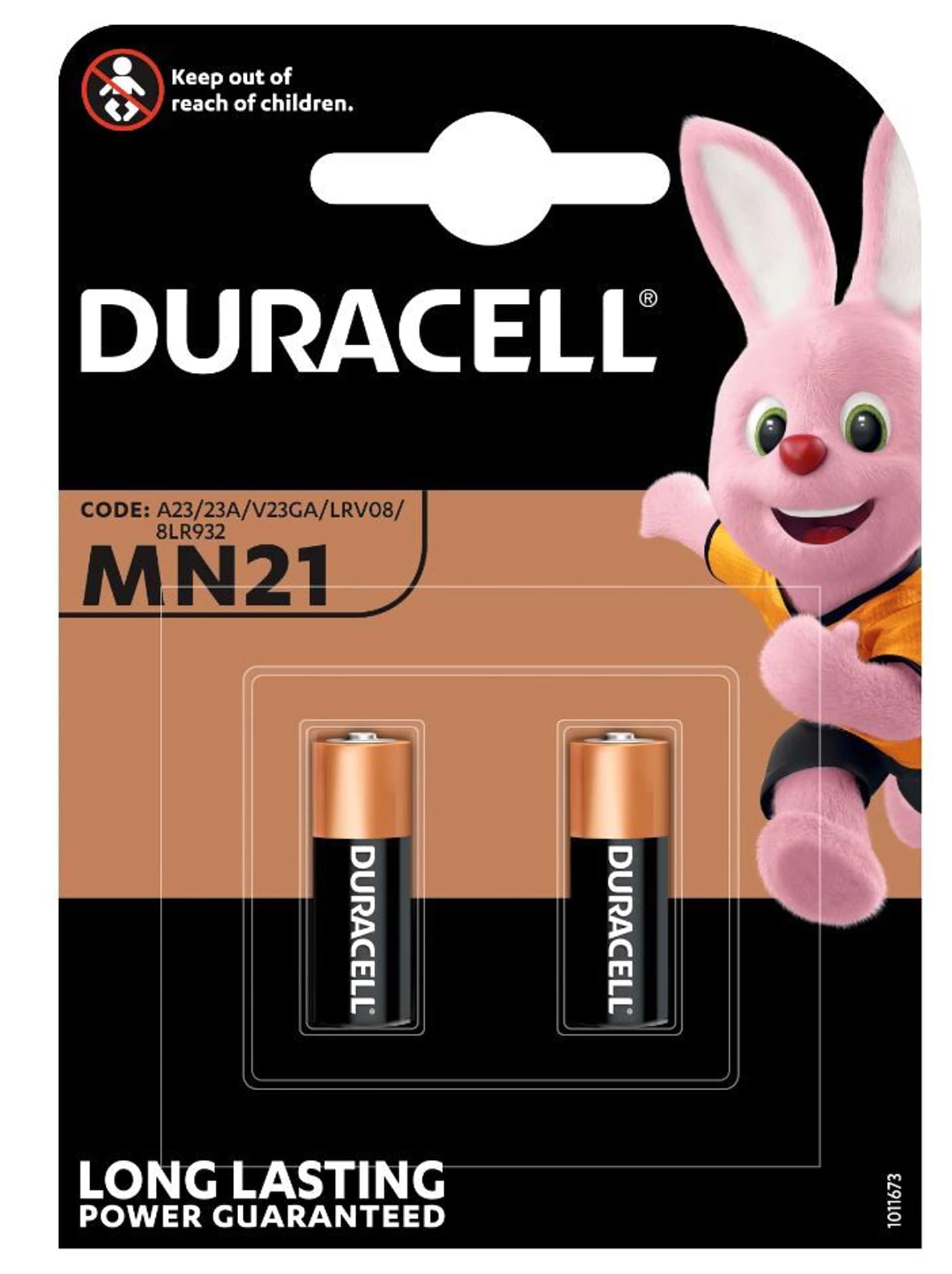 

Zestaw baterii alkaliczne Duracell MN 21 (x 2)