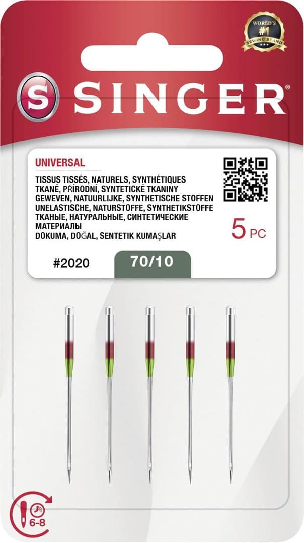 

Igła SINGER N2020 -10/70 blister 5szt