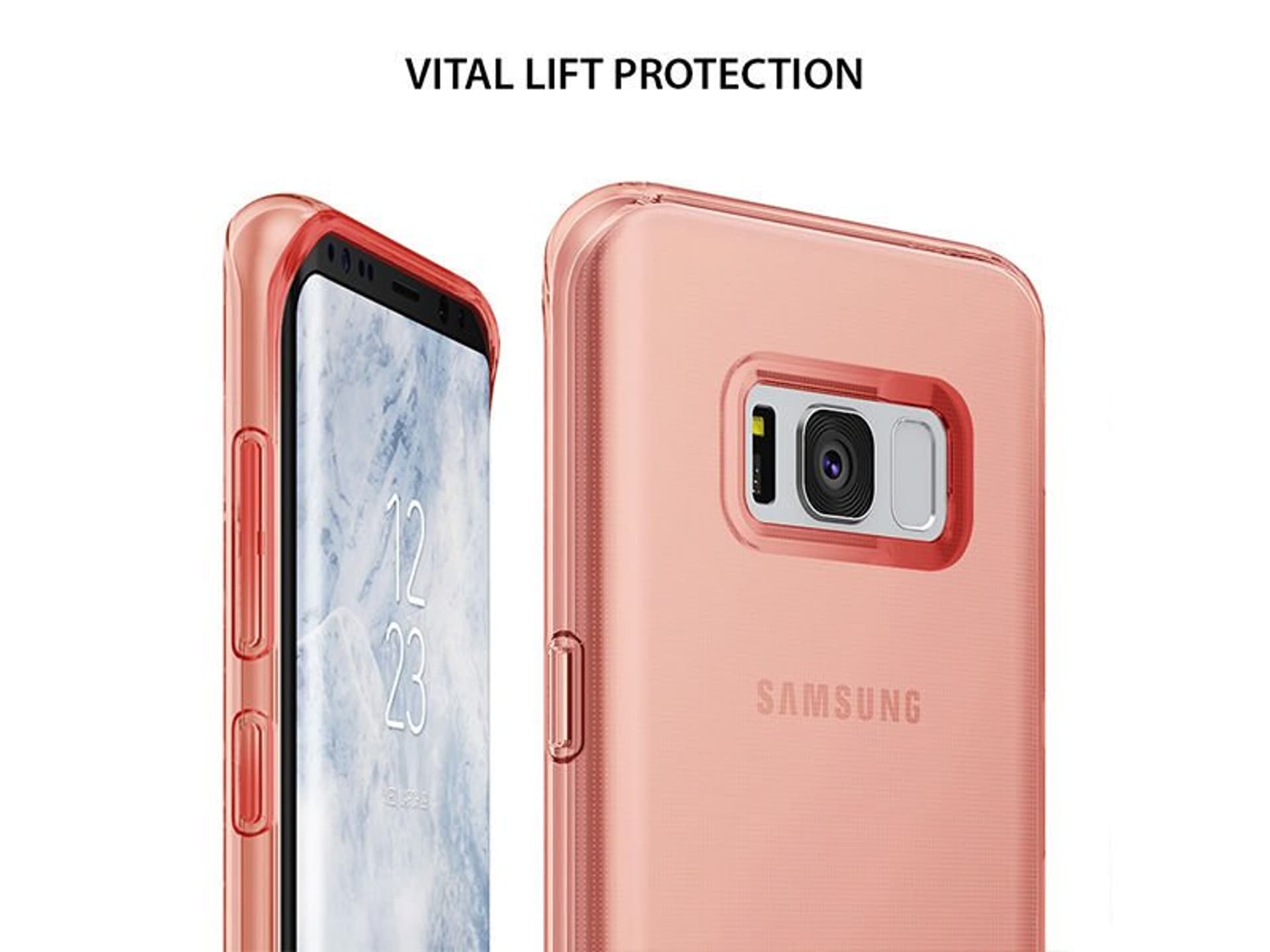 

Etui Ringke Air Samsung Galaxy S8 Plus Rose Gold