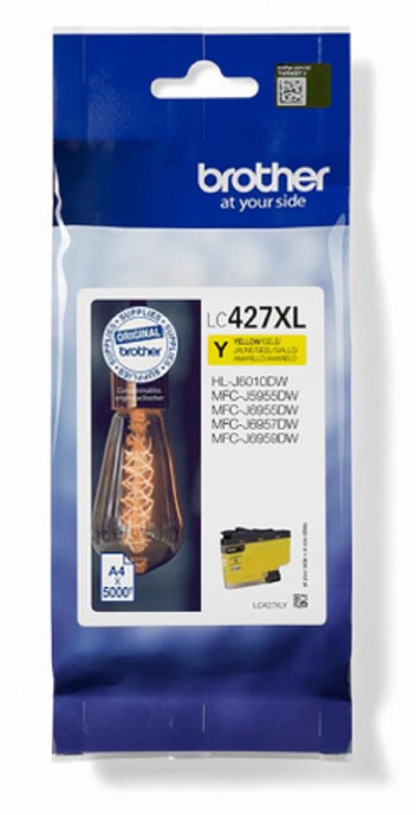 

Brother LC427XLY Ink Cartridge, Yellow