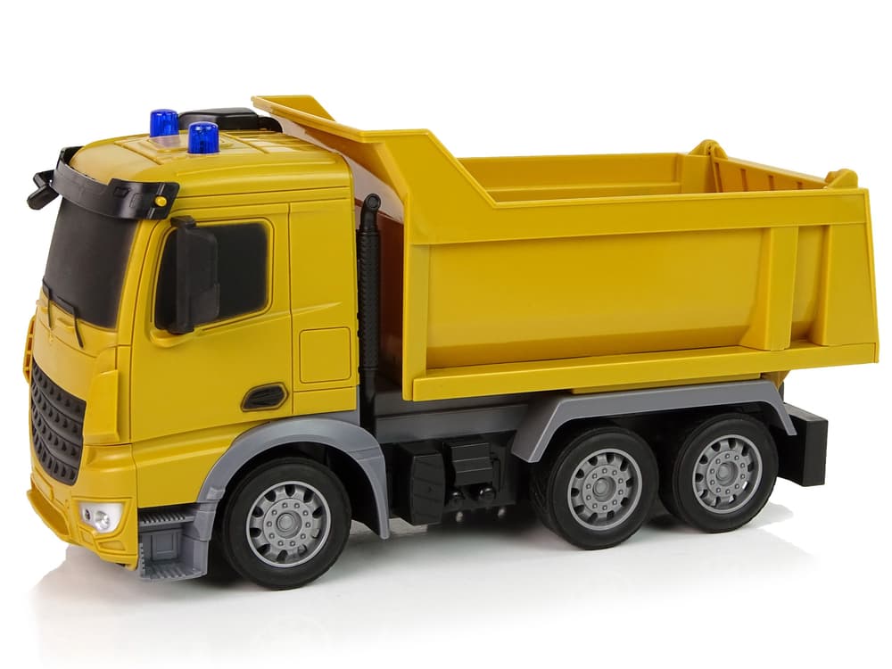 

Wywrotka Pojazd Budowlany 2.4G R/C Żółta 1:12