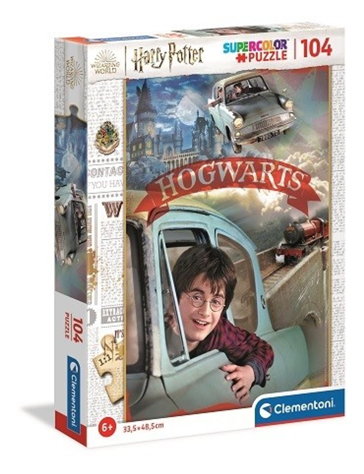 

Puzzle 104 elementy Harry Potter